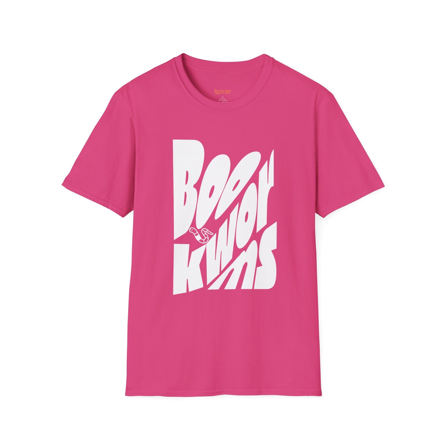 Graphic Unisex Softstyle T-Shirt - 'Bookworms' Design for Casual Comfort