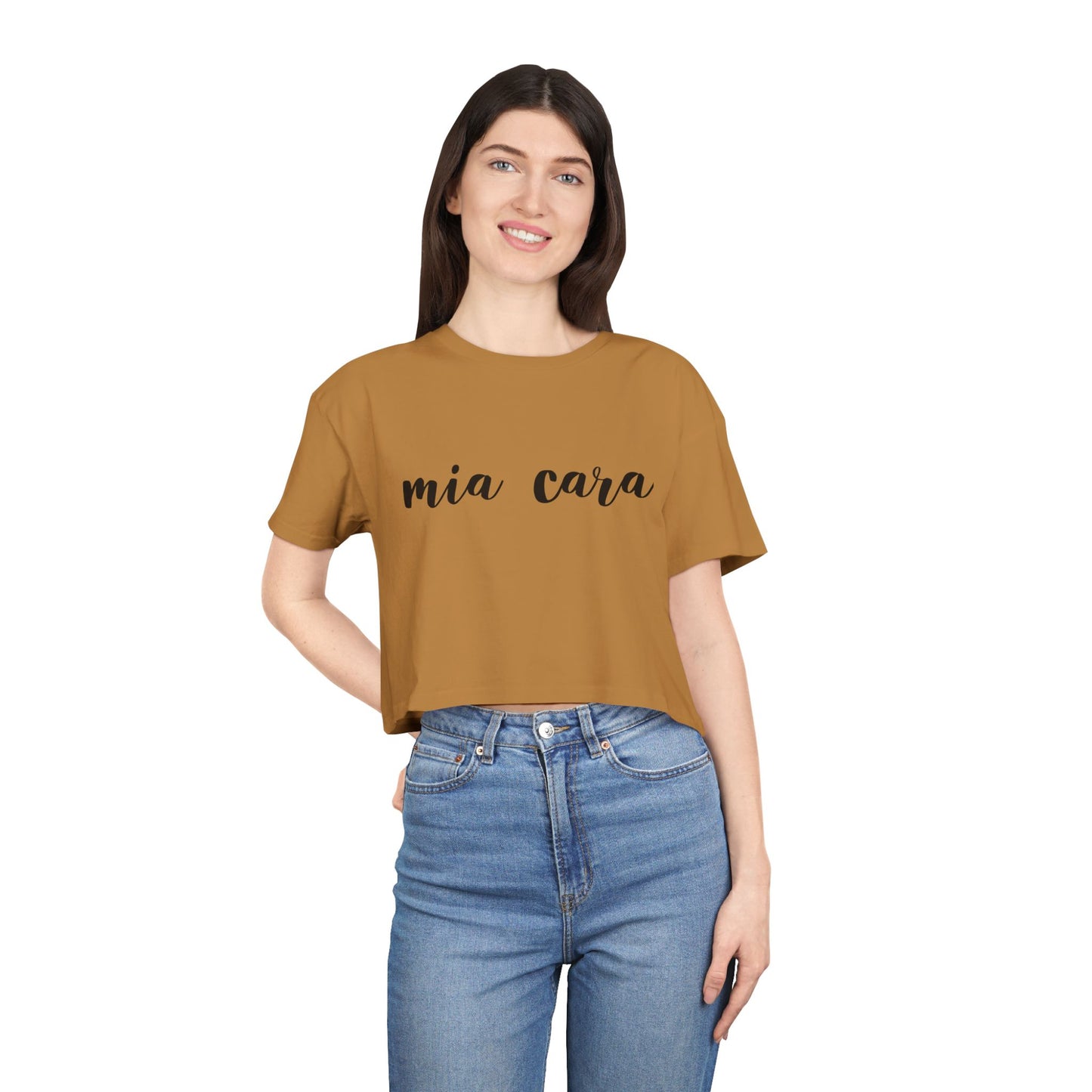 Mia Cara King of Wrath Women's Crop Tee