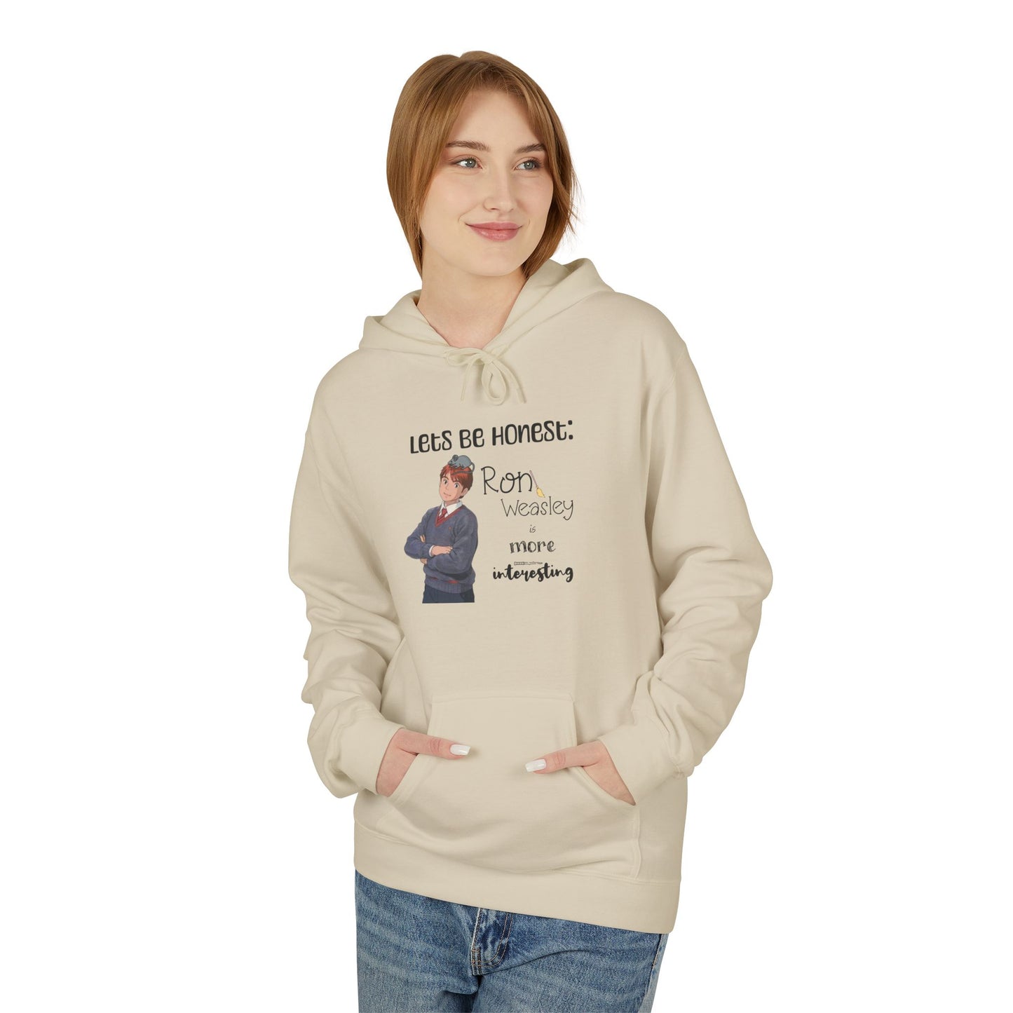 Ron Weasley Love Hoodie - Unisex Midweight Softstyle Fleece