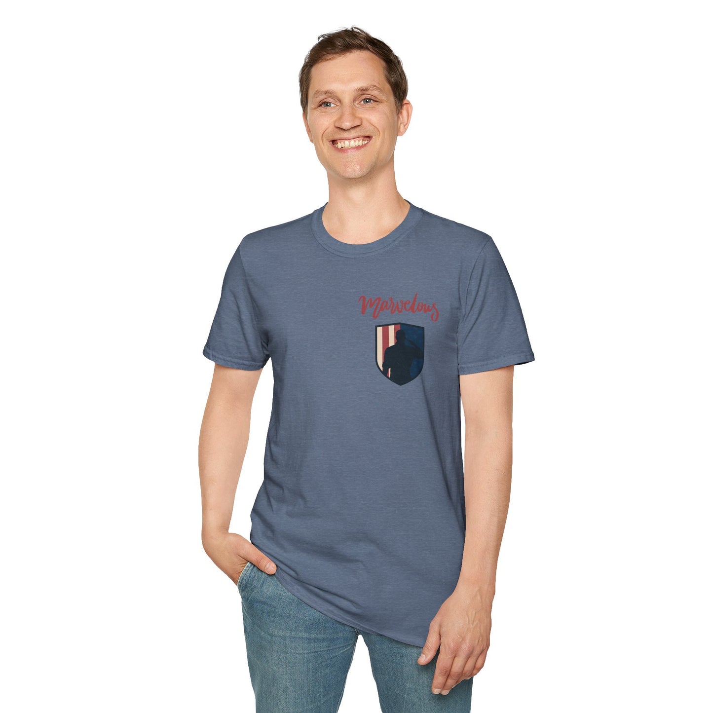 Marvelous Unisex Softstyle T-Shirt - Motivational Graphic Tee for Everyday Inspiration
