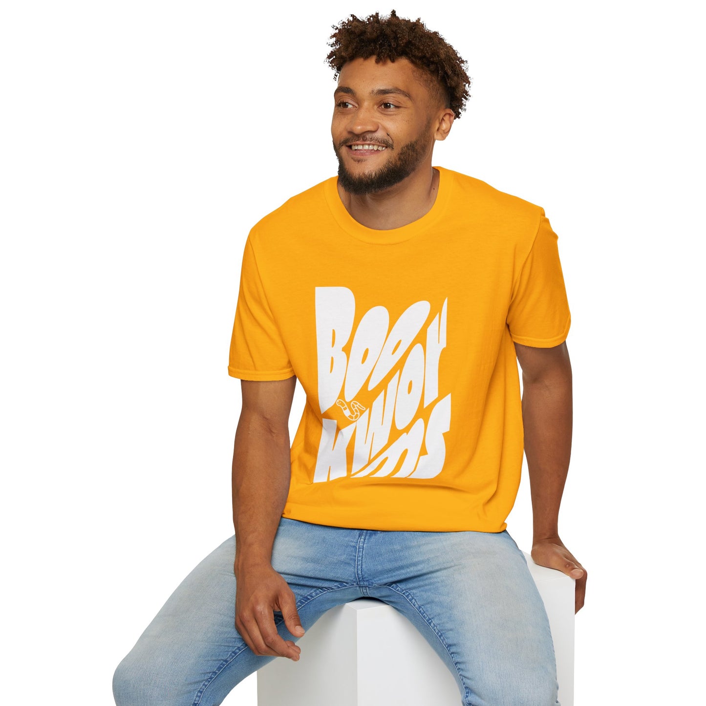 Graphic Unisex Softstyle T-Shirt - 'Bookworms' Design for Casual Comfort