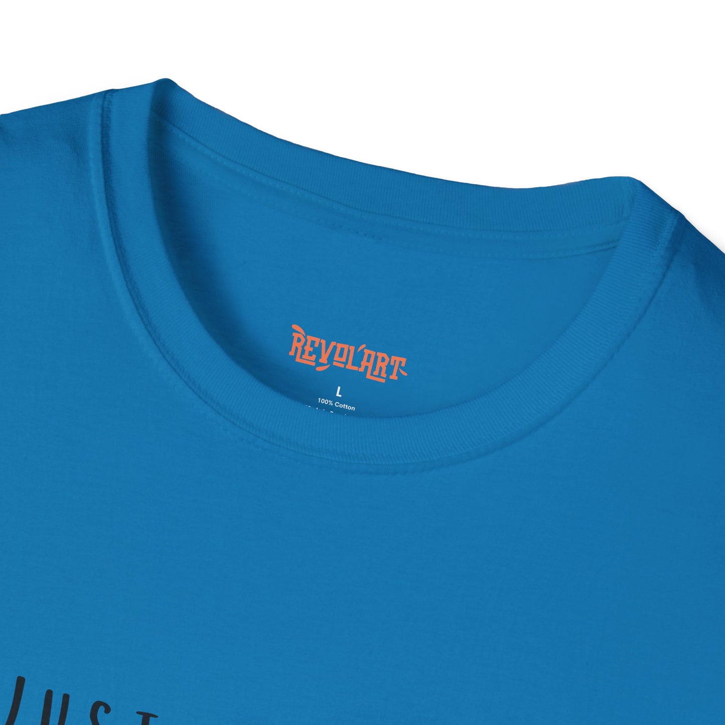 Book Lover's Unisex Softstyle T-Shirt - "Just One More Chapter" Design