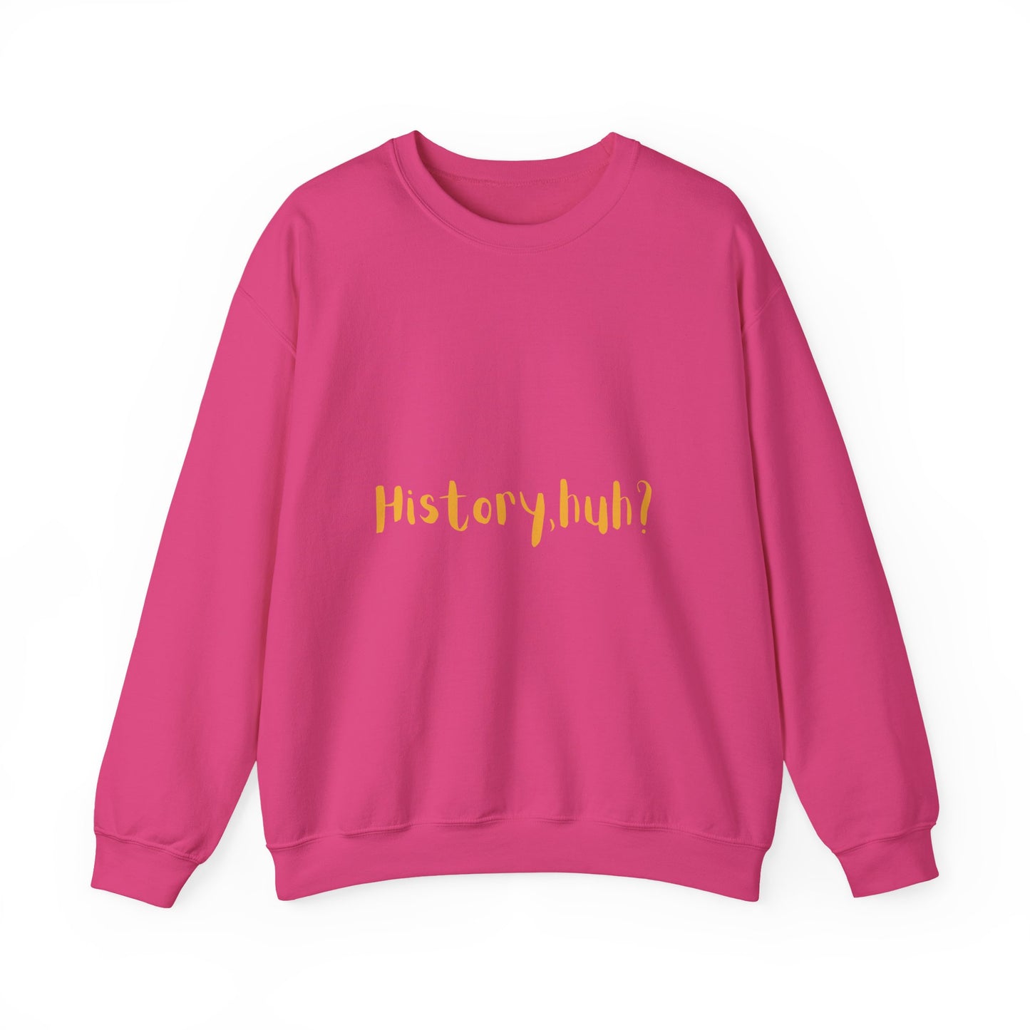 History Huh? Unisex Heavy Blend™ Crewneck Sweatshirt - Cozy Casual Wear