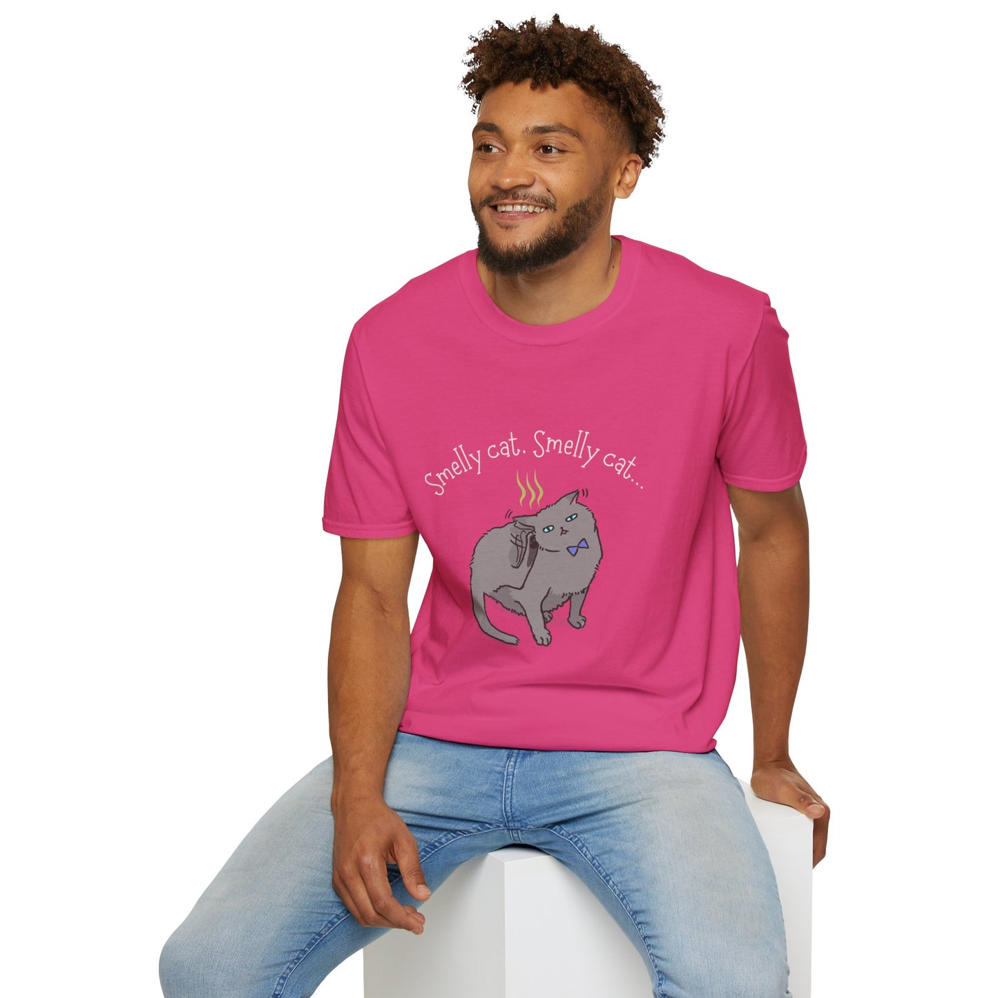 “Smelly Cat” Unisex Graphic Tee – Friends TV Show Inspired | Phoebe Buffay Tribute