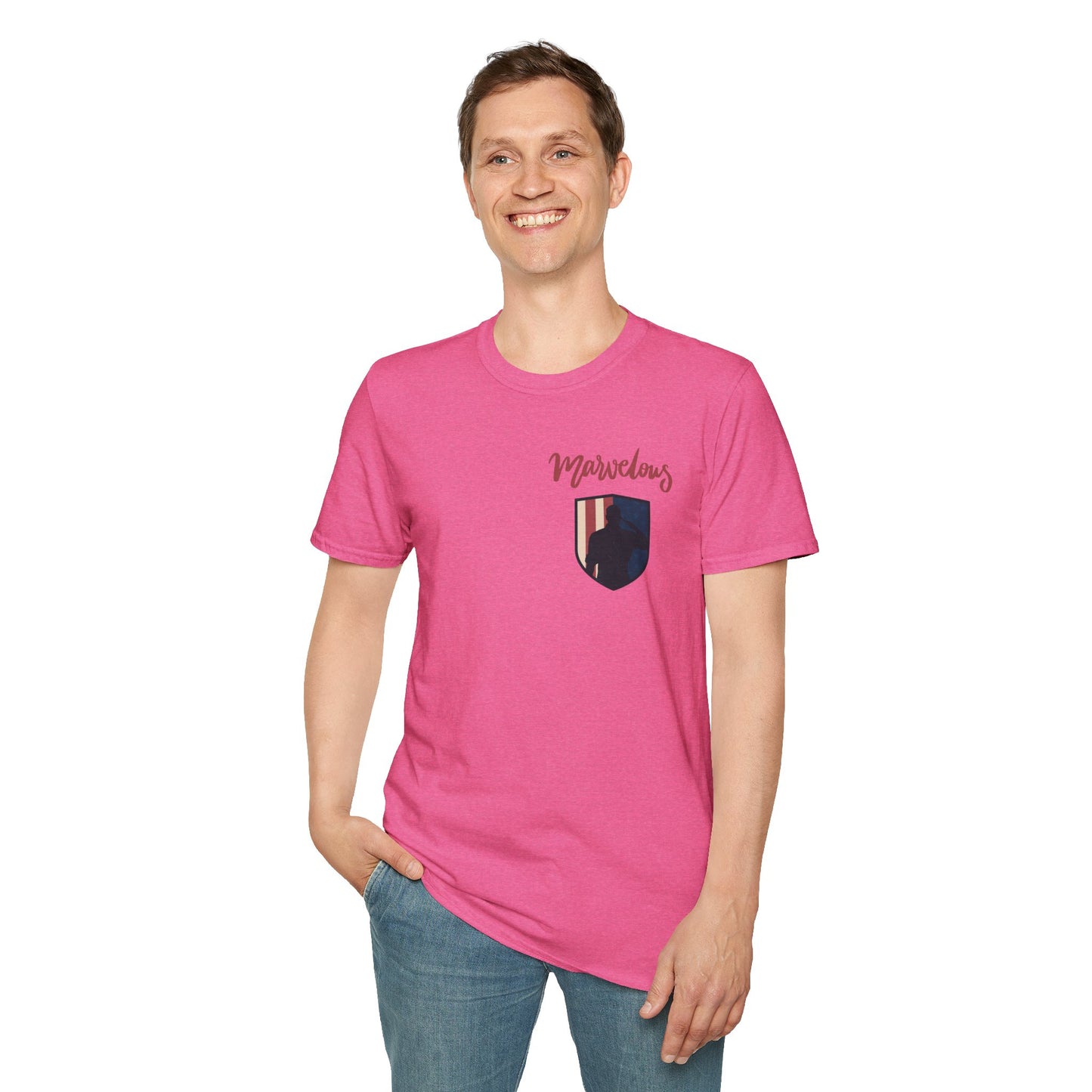 Marvelous Unisex Softstyle T-Shirt - Motivational Graphic Tee for Everyday Inspiration