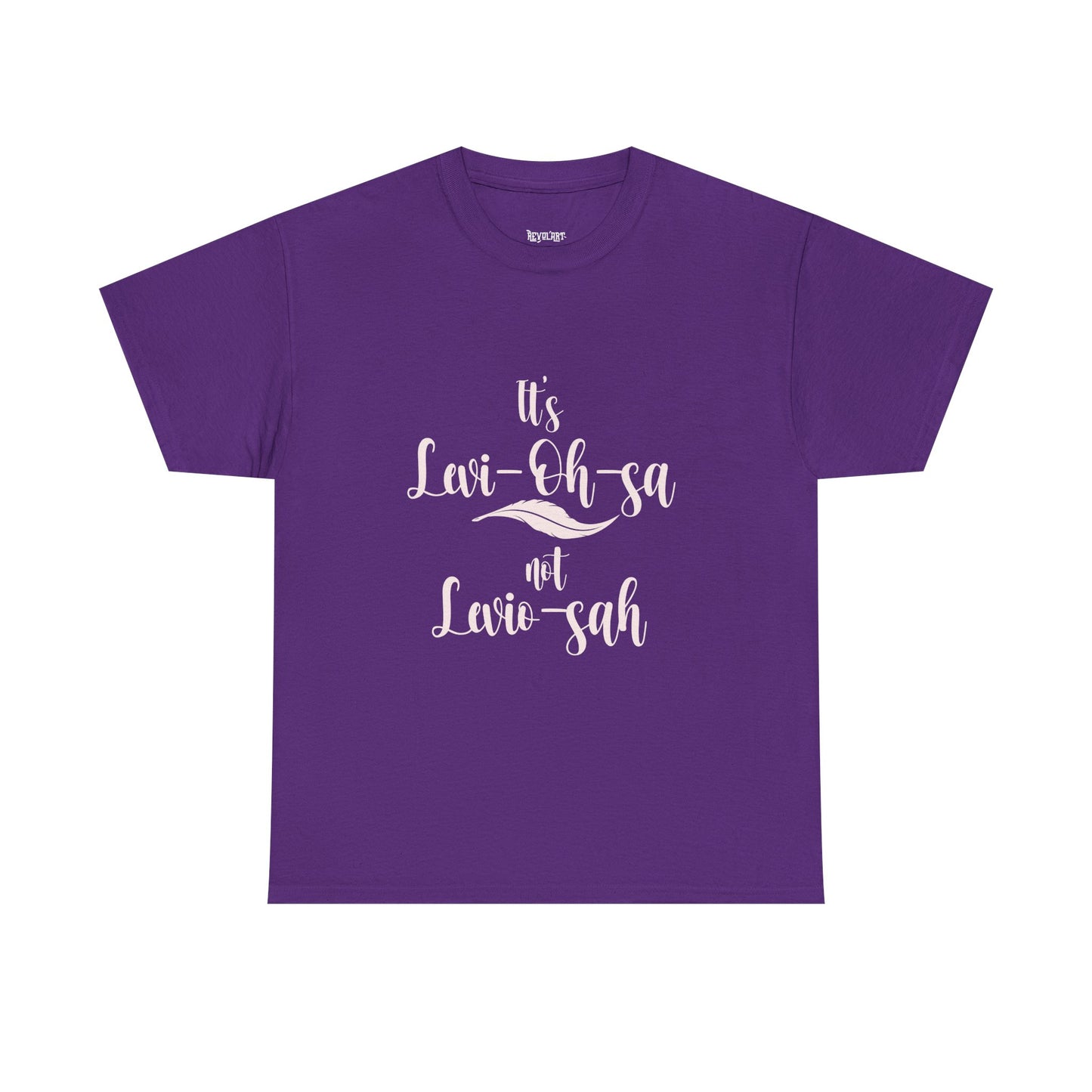 Unisex Heavy Cotton Tee - 'It's Lavi-Oh-sa Not Lario-sah'