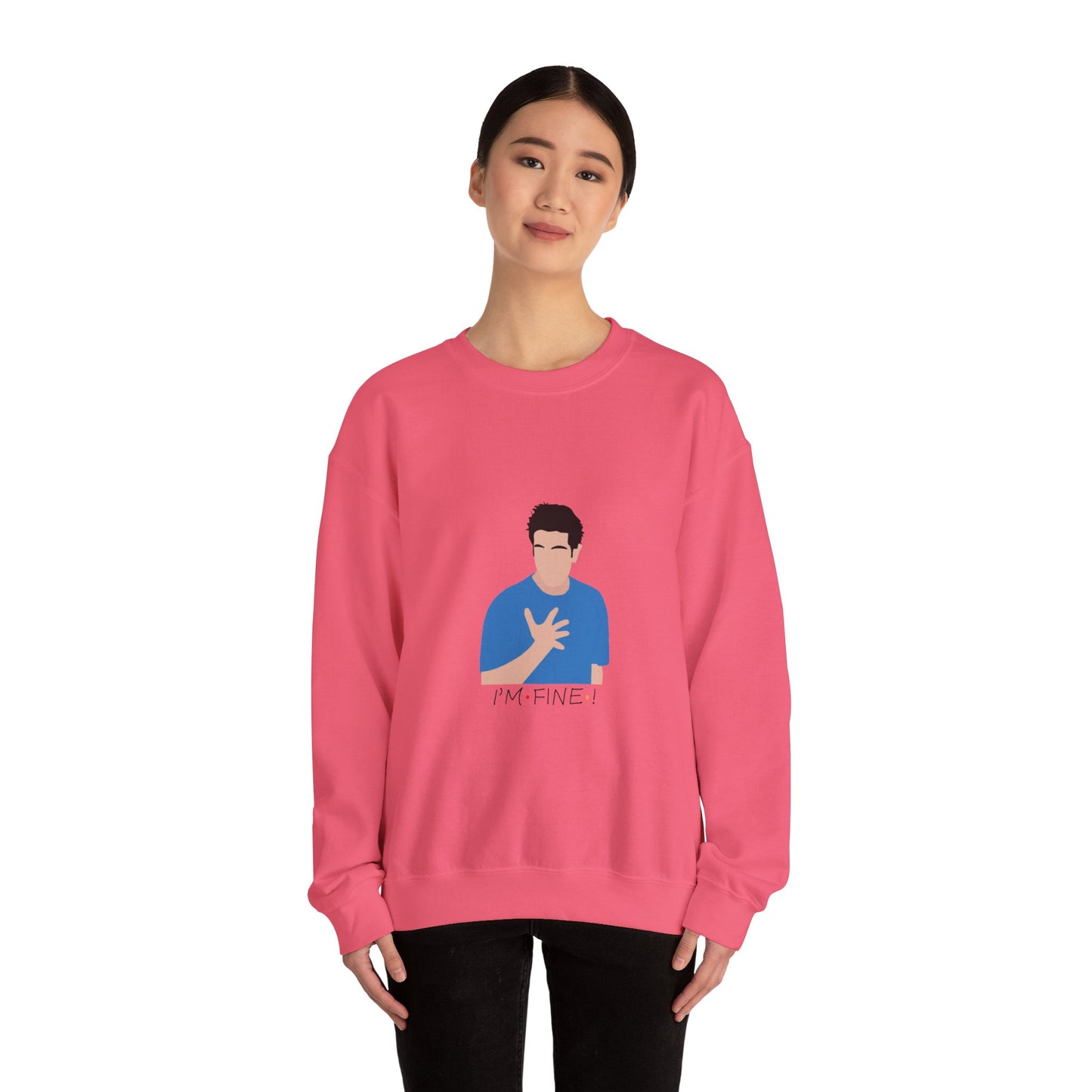 Ross mental breakdown Unisex Heavy Blend™ Crewneck Sweatshirt