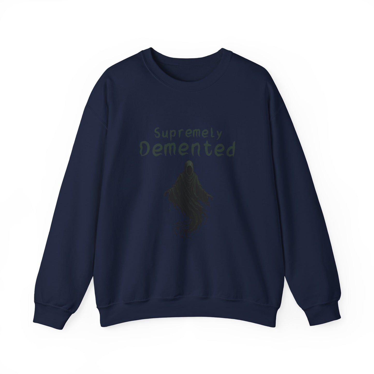 Supremely Demented Sweatshirt, Cozy Unisex Crewneck, Quirky Casual Wear | Harry Potter fans