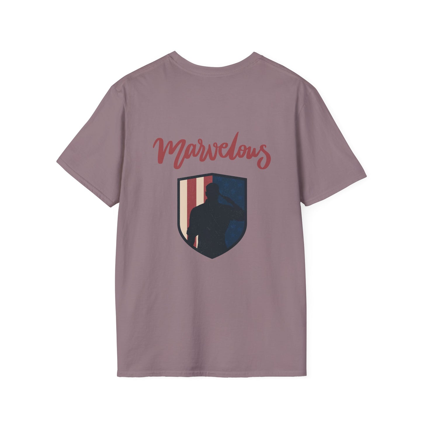 Marvelous Unisex Softstyle T-Shirt - Motivational Graphic Tee for Everyday Inspiration