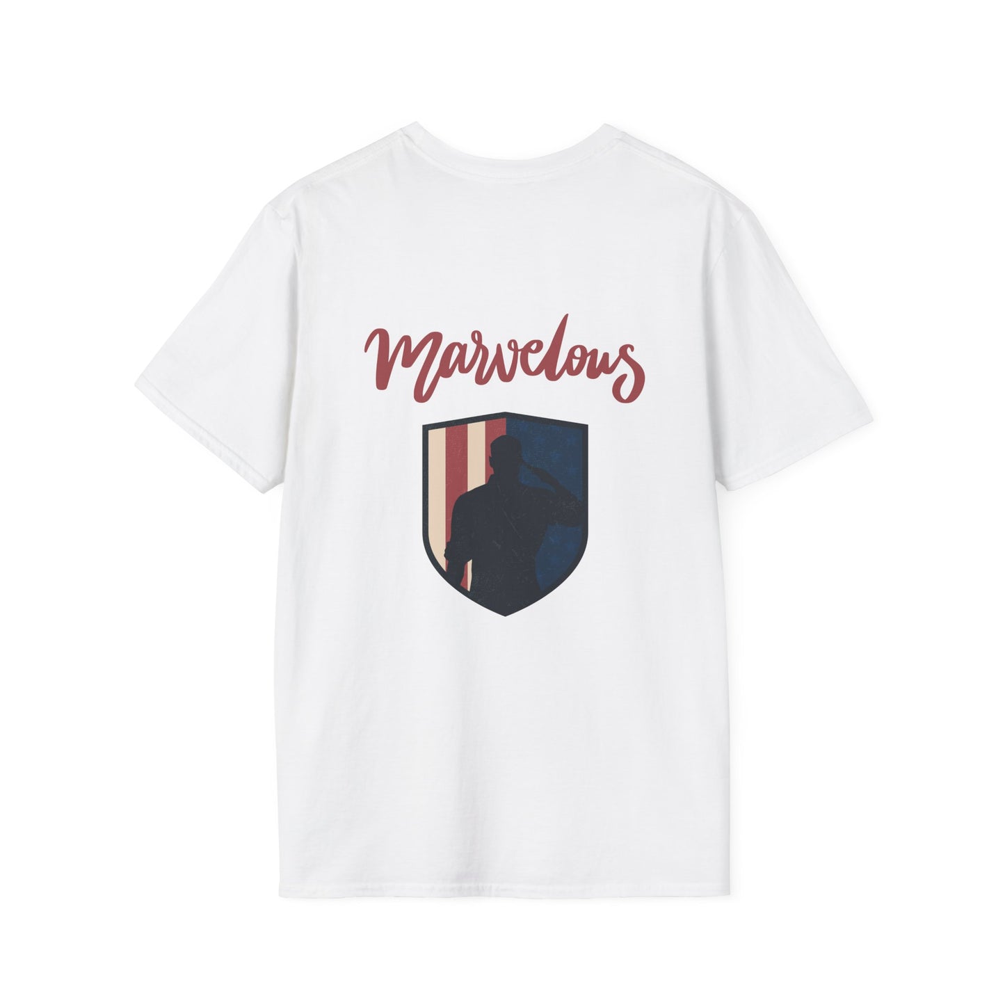 Marvelous Unisex Softstyle T-Shirt - Motivational Graphic Tee for Everyday Inspiration