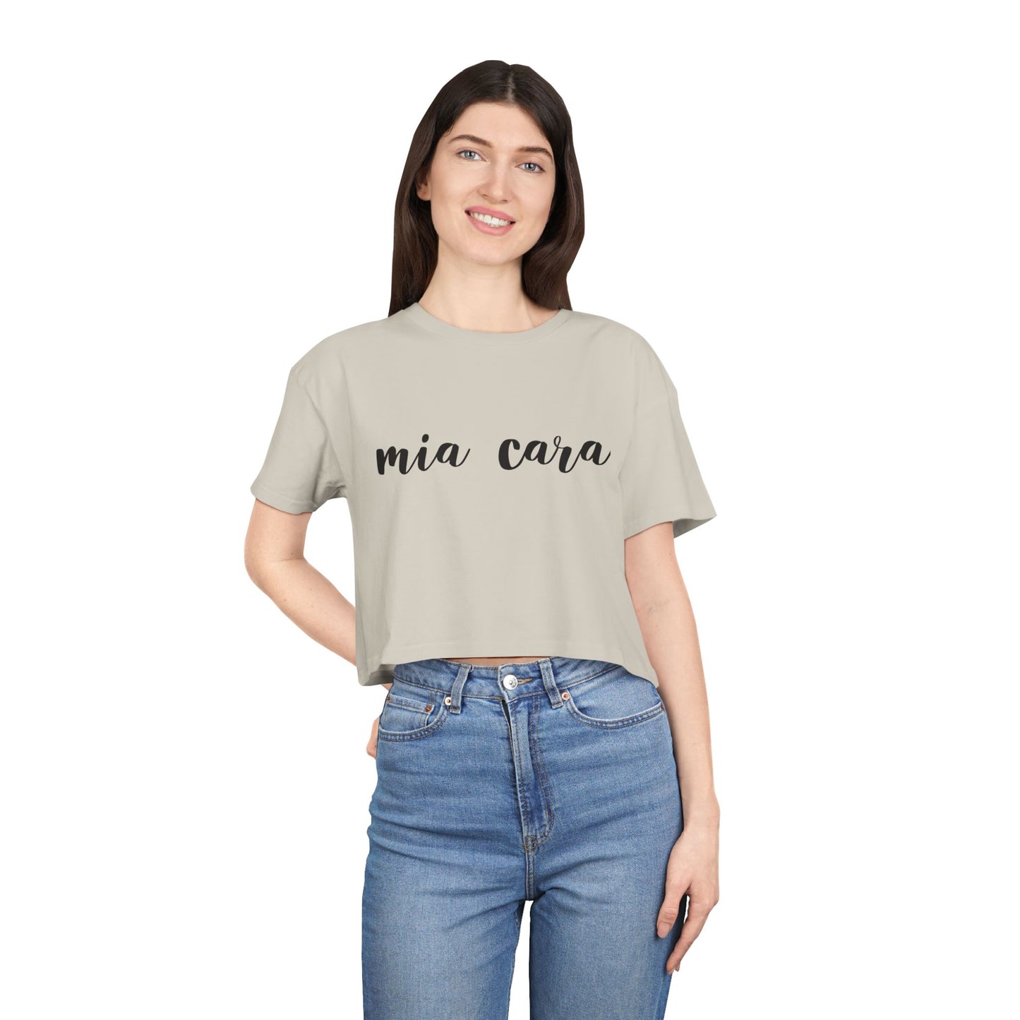 Mia Cara King of Wrath Women's Crop Tee