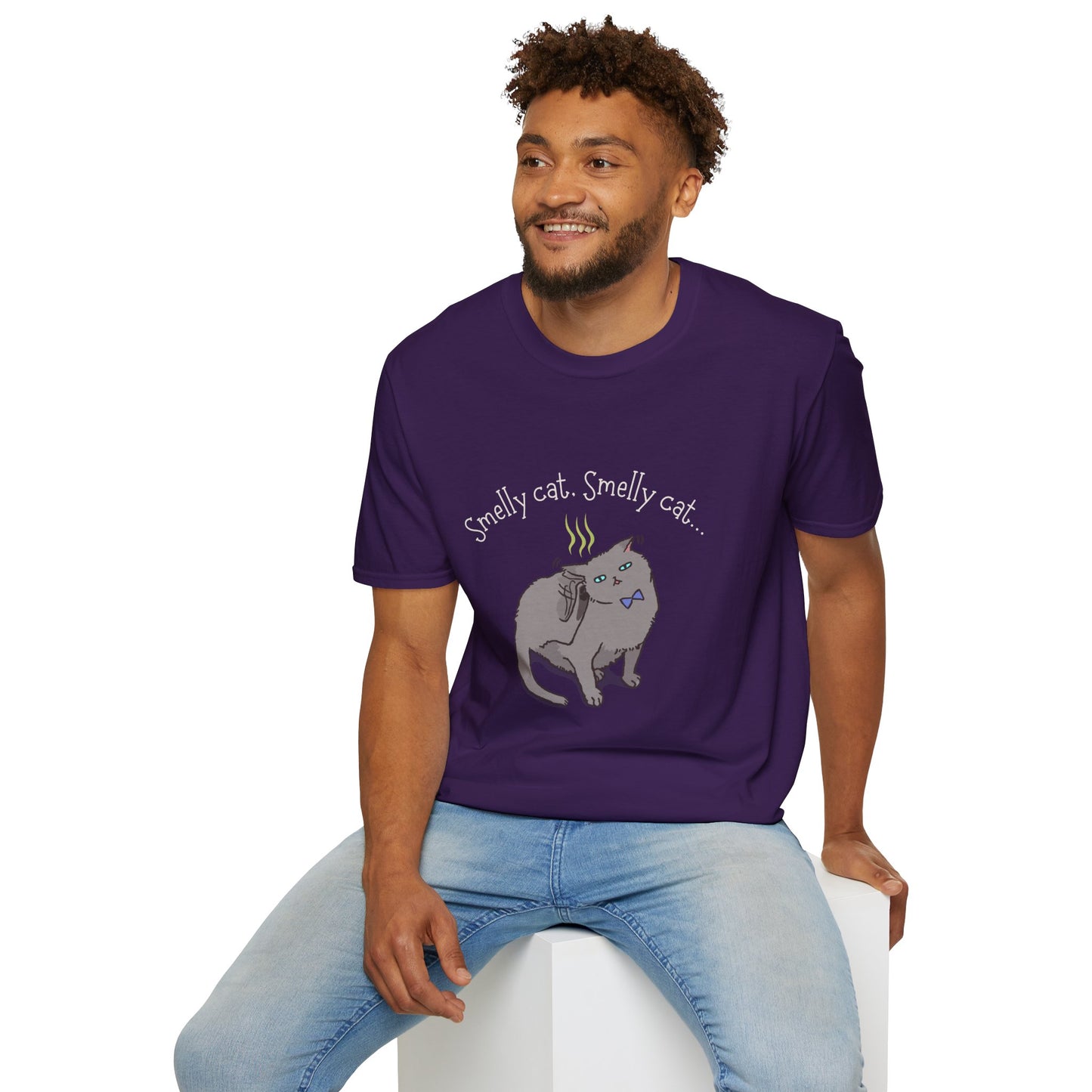 “Smelly Cat” Unisex Graphic Tee – Friends TV Show Inspired | Phoebe Buffay Tribute