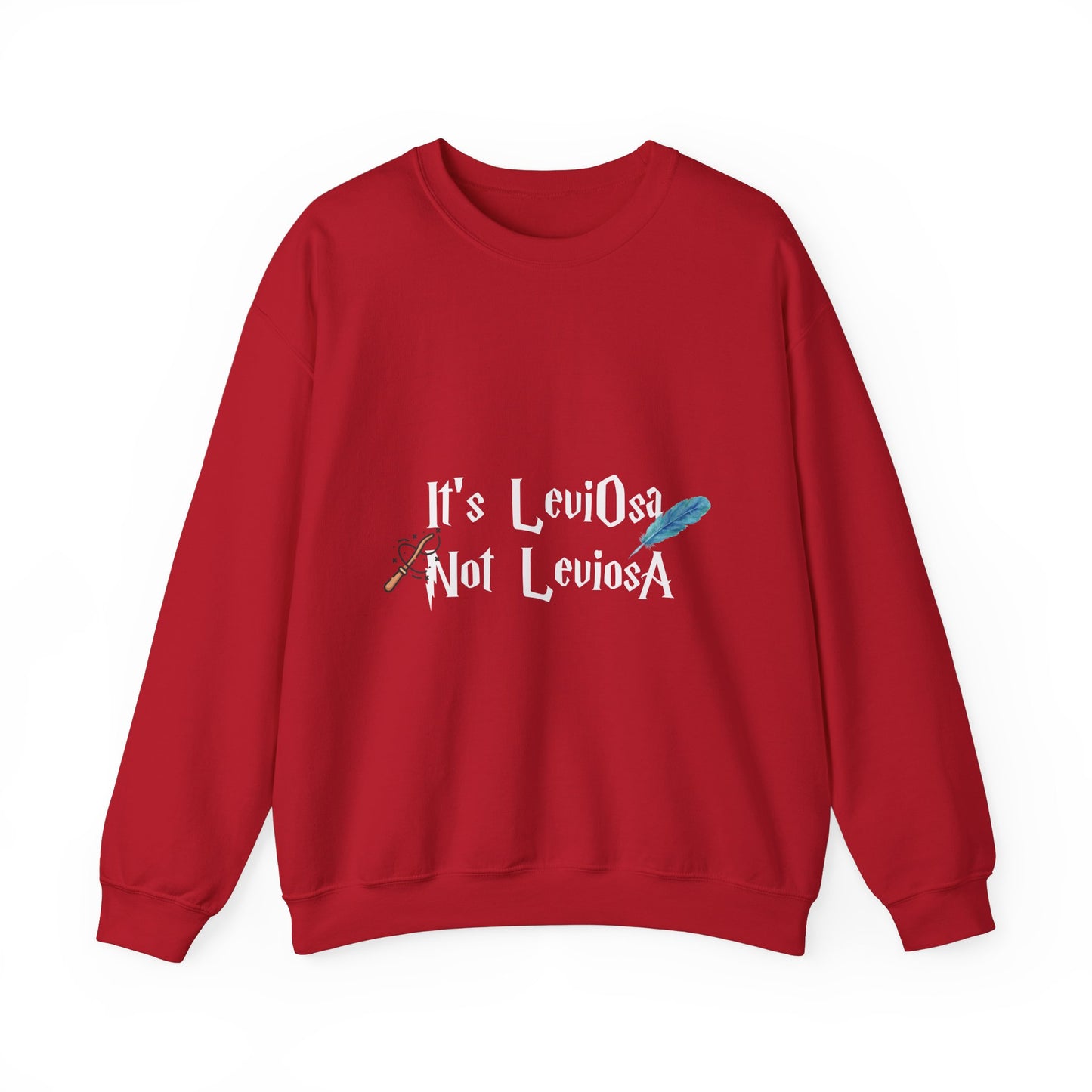 It's LeviOsa Not LeviOsA Crewneck Sweatshirt | Wizard Sweatshirt for Potter Fans