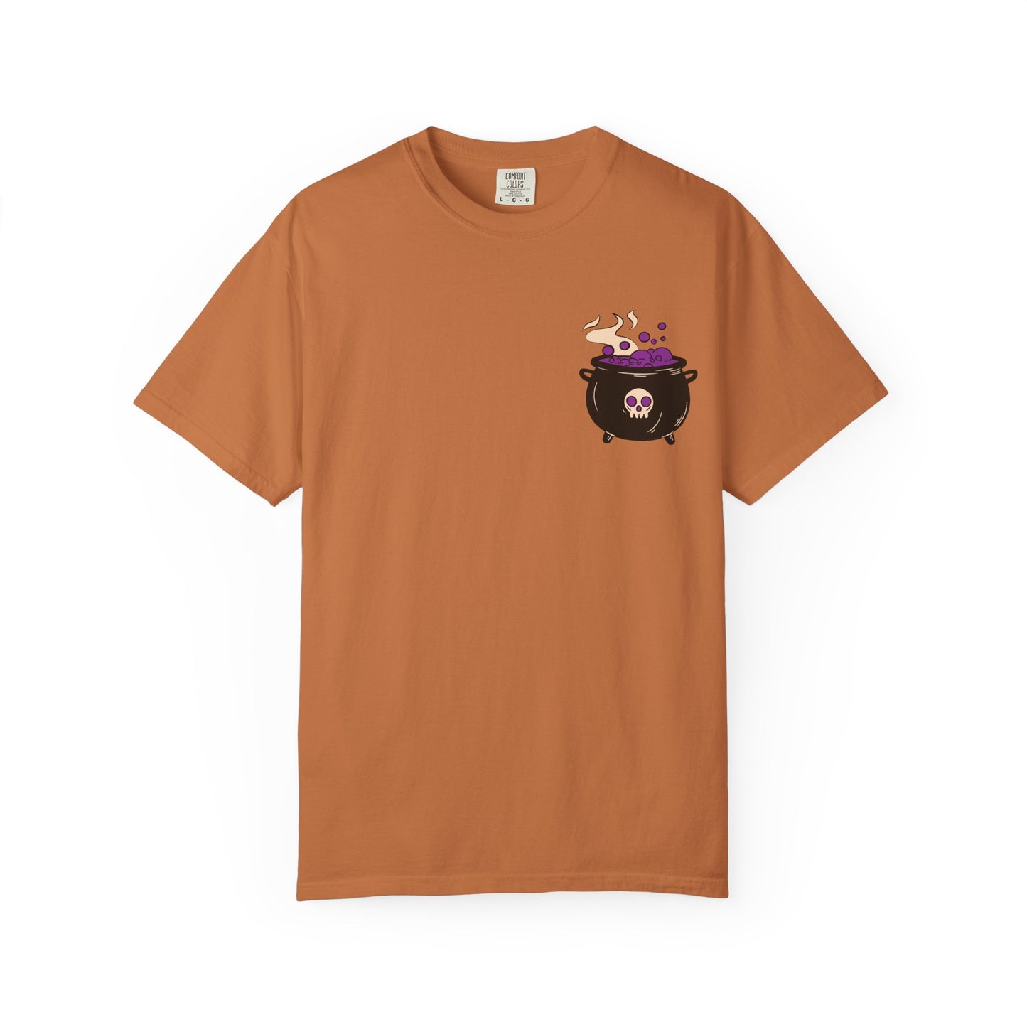 Cauldron Boil Me Halloween Unisex Garment-Dyed T-shirt