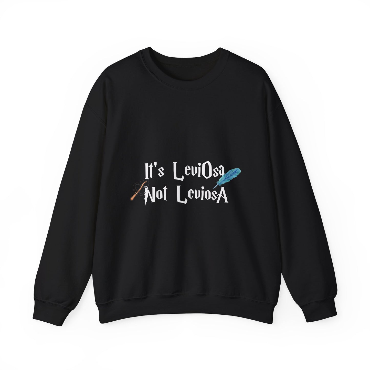 It's LeviOsa Not LeviOsA Crewneck Sweatshirt | Wizard Sweatshirt for Potter Fans