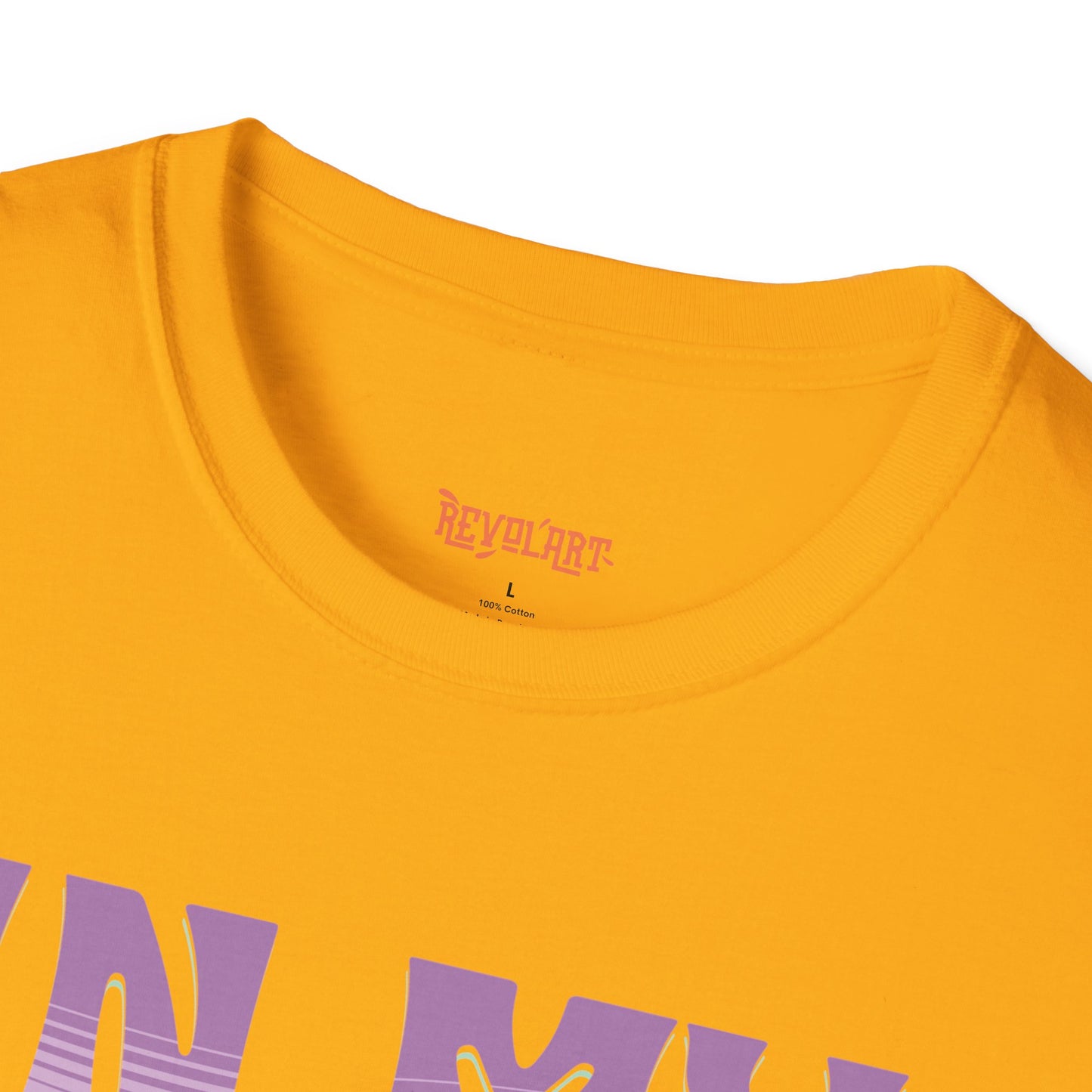 Funny Reader's Unisex Softstyle T-Shirt - 'In My Defense You Interrupted While Reading'