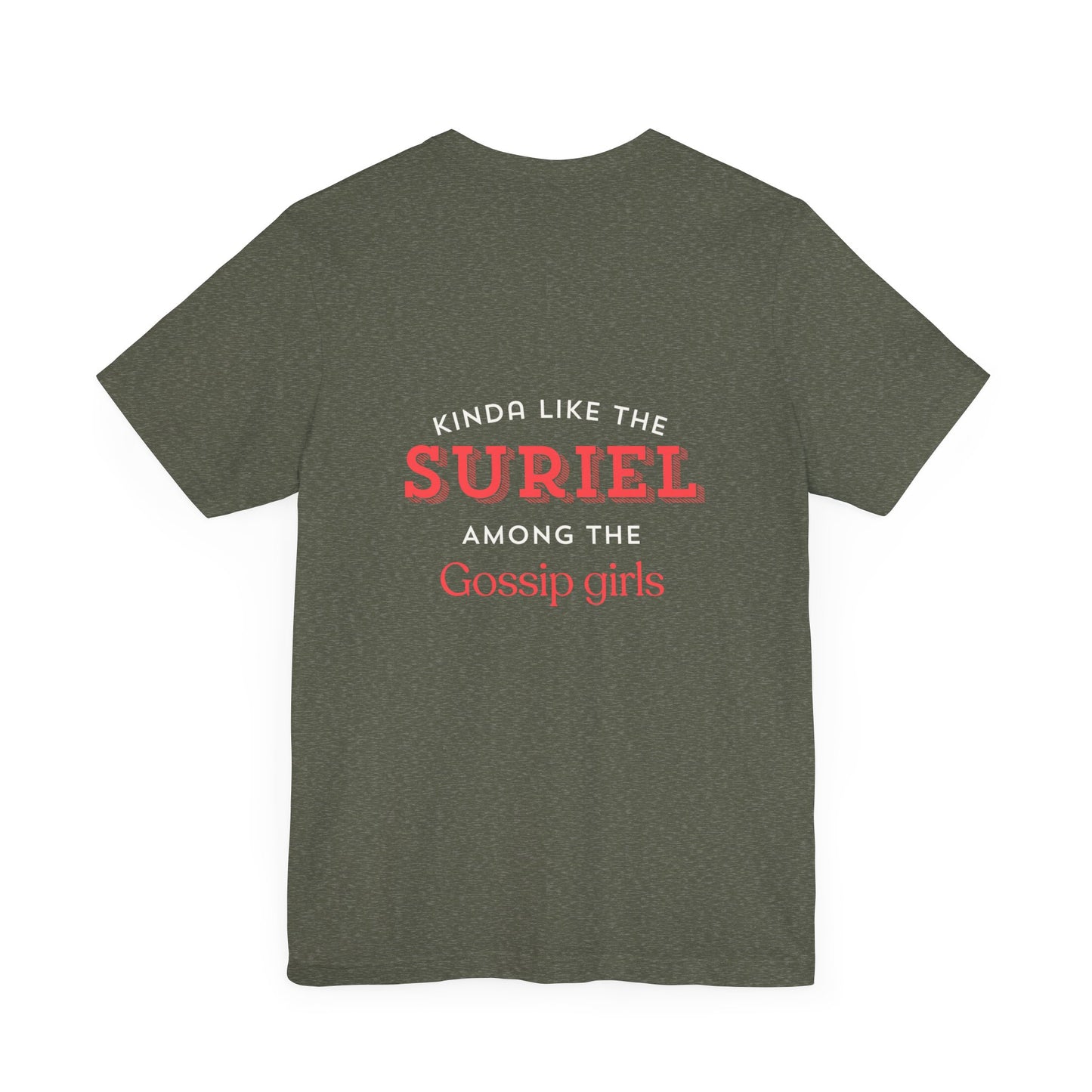 Suriel among gossip Unisex Jersey Short Sleeve Tee