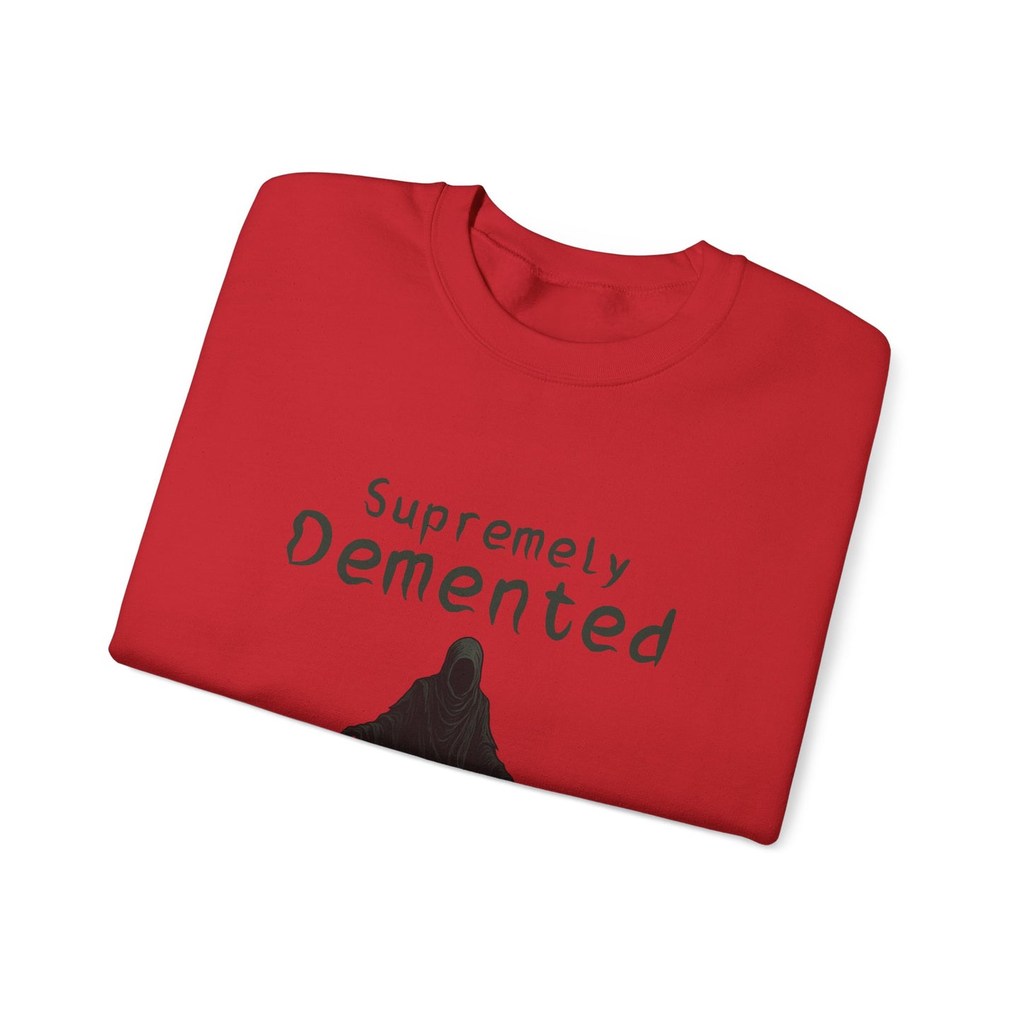 Supremely Demented Sweatshirt, Cozy Unisex Crewneck, Quirky Casual Wear | Harry Potter fans