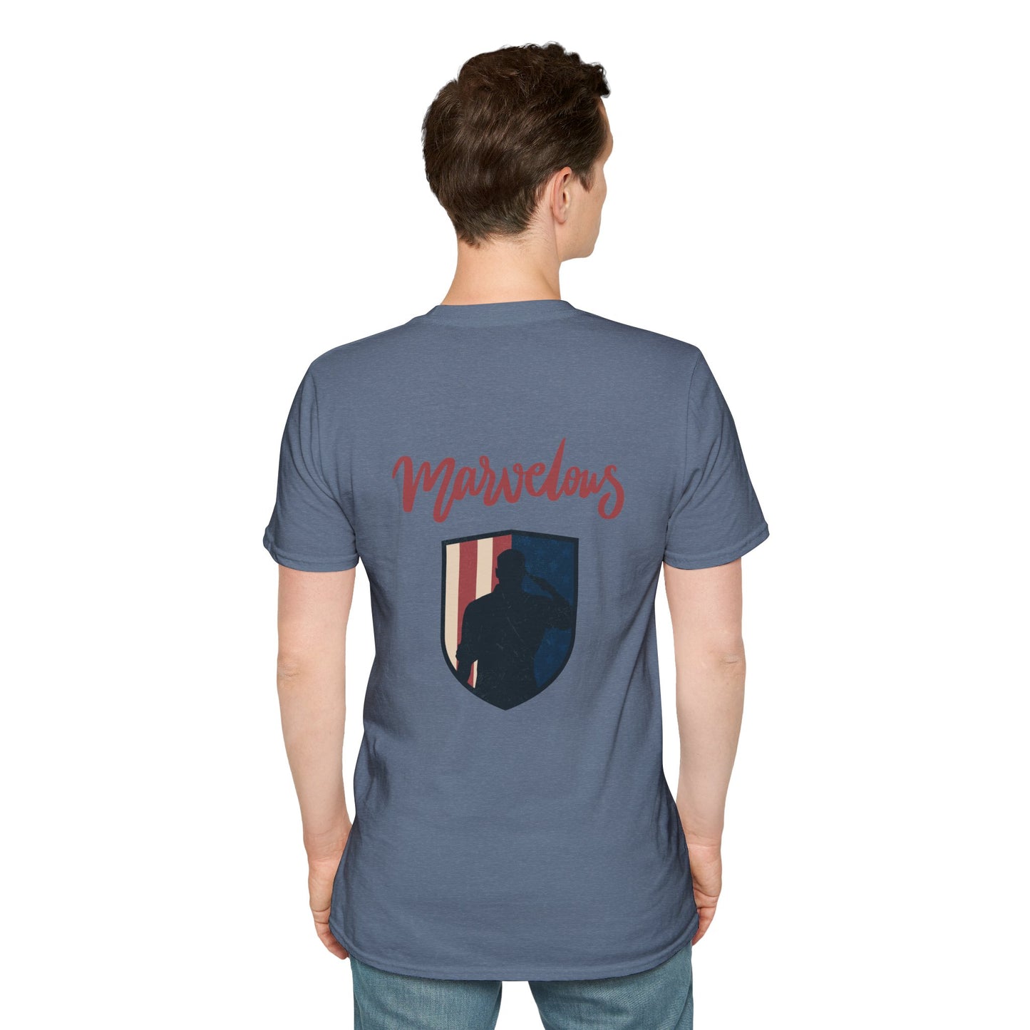 Marvelous Unisex Softstyle T-Shirt - Motivational Graphic Tee for Everyday Inspiration