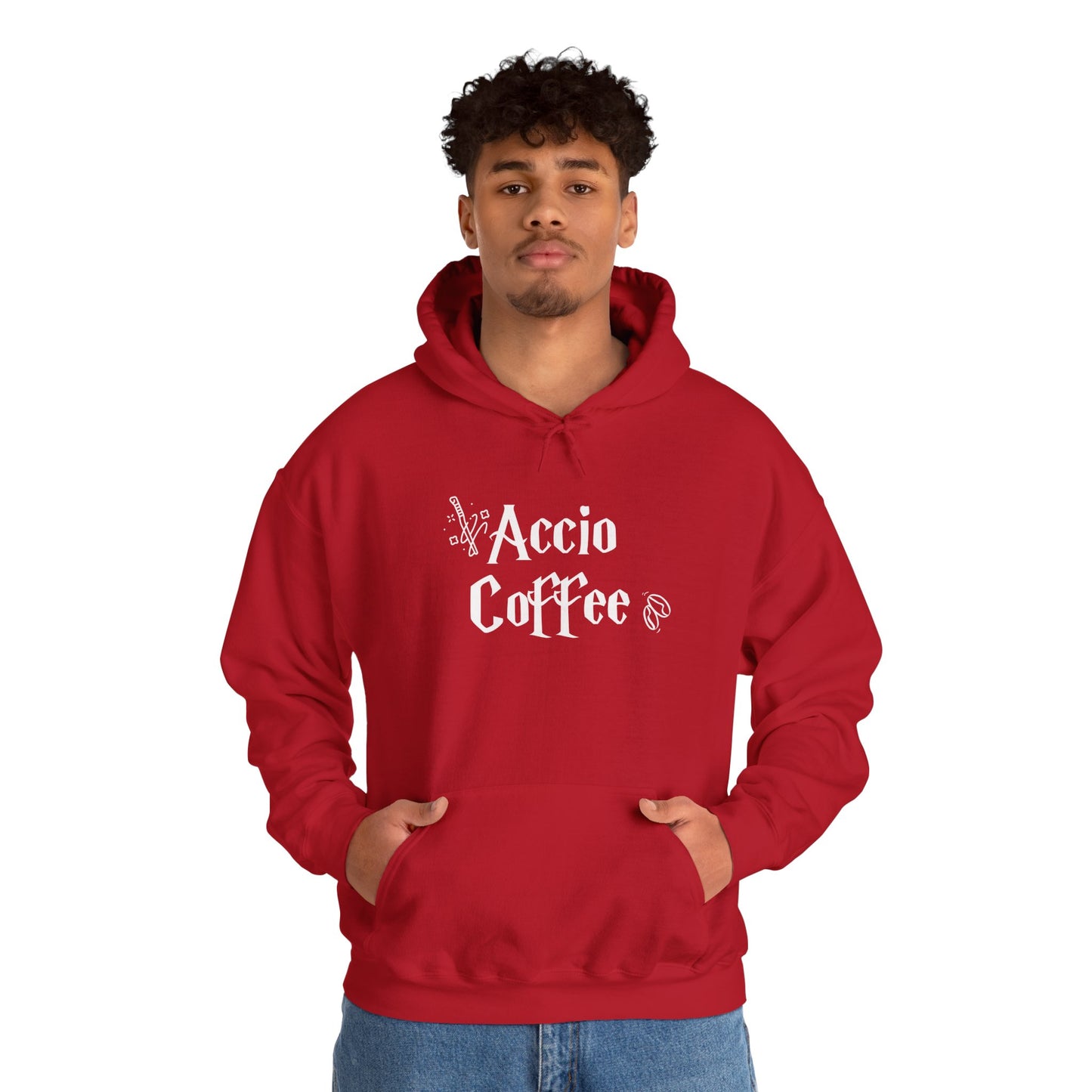 Accio Coffee Hoodie - Unisex Heavy Blend™ Sweatshirt for Coffee Lovers