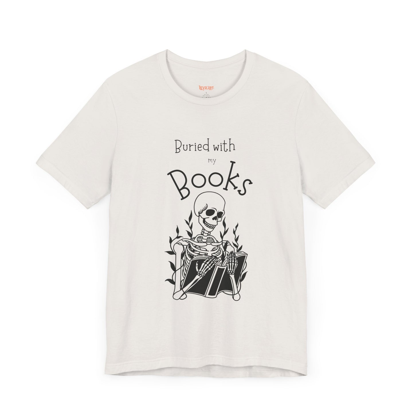 Buried with Books Unisex Jersey Short Sleeve Tee