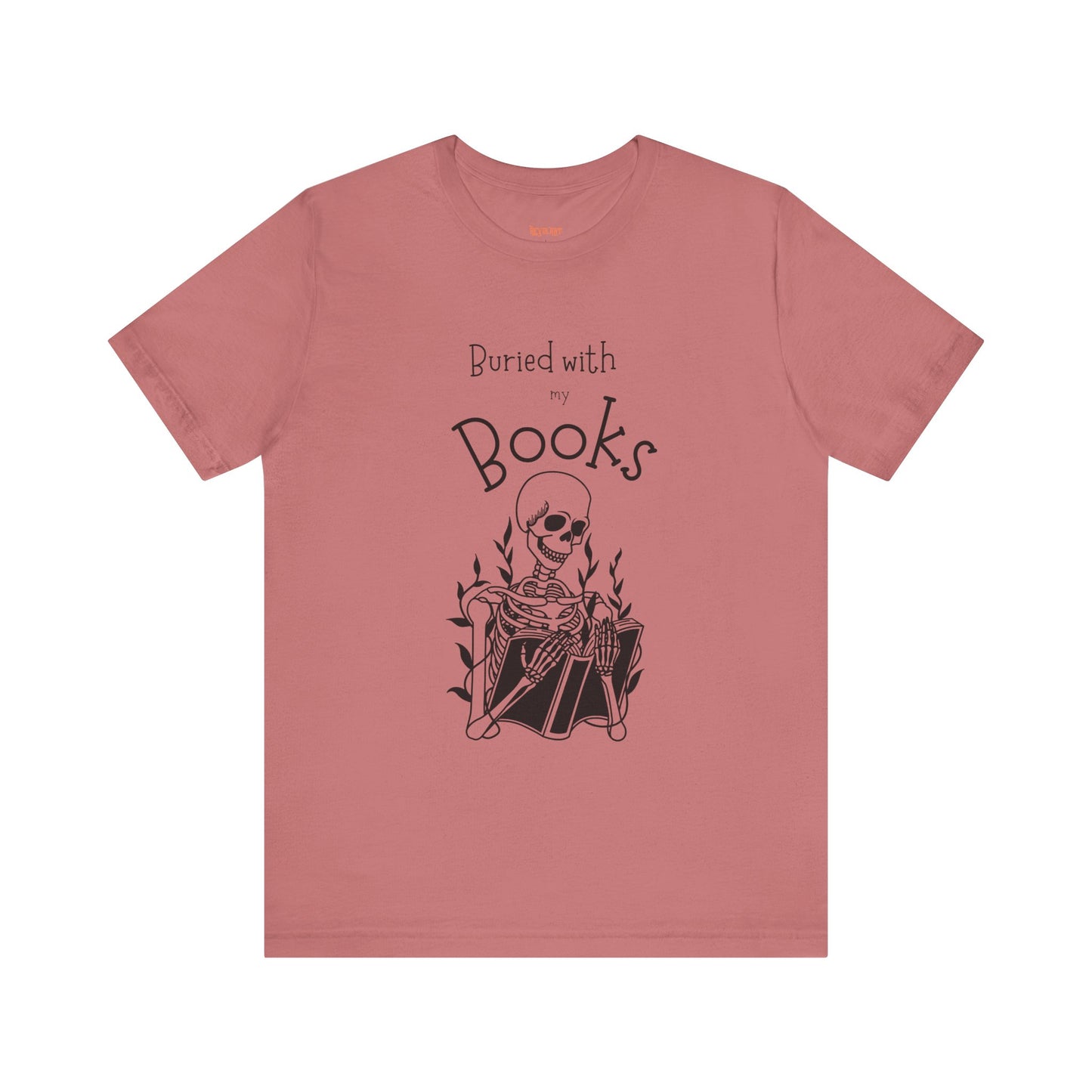 Buried with Books Unisex Jersey Short Sleeve Tee
