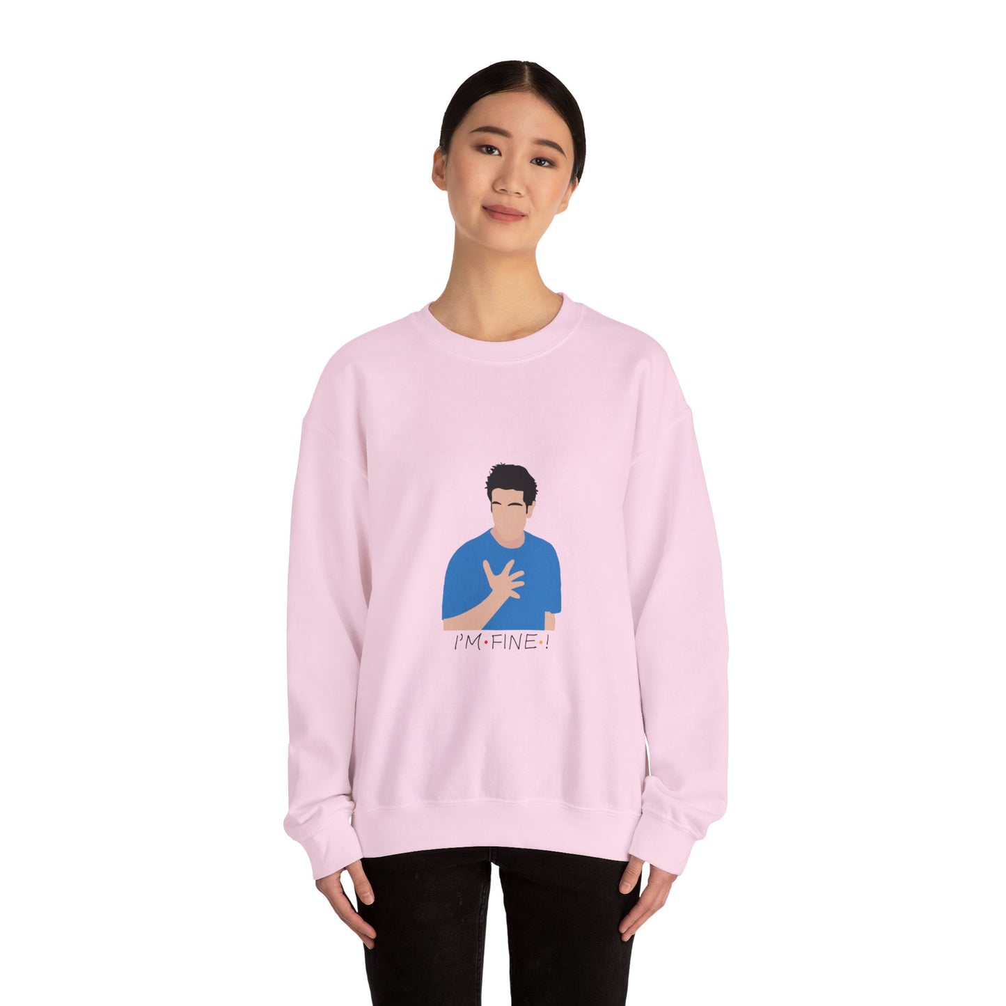 Ross mental breakdown Unisex Heavy Blend™ Crewneck Sweatshirt