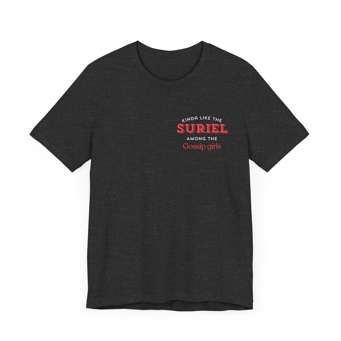 Suriel among gossip Unisex Jersey Short Sleeve Tee