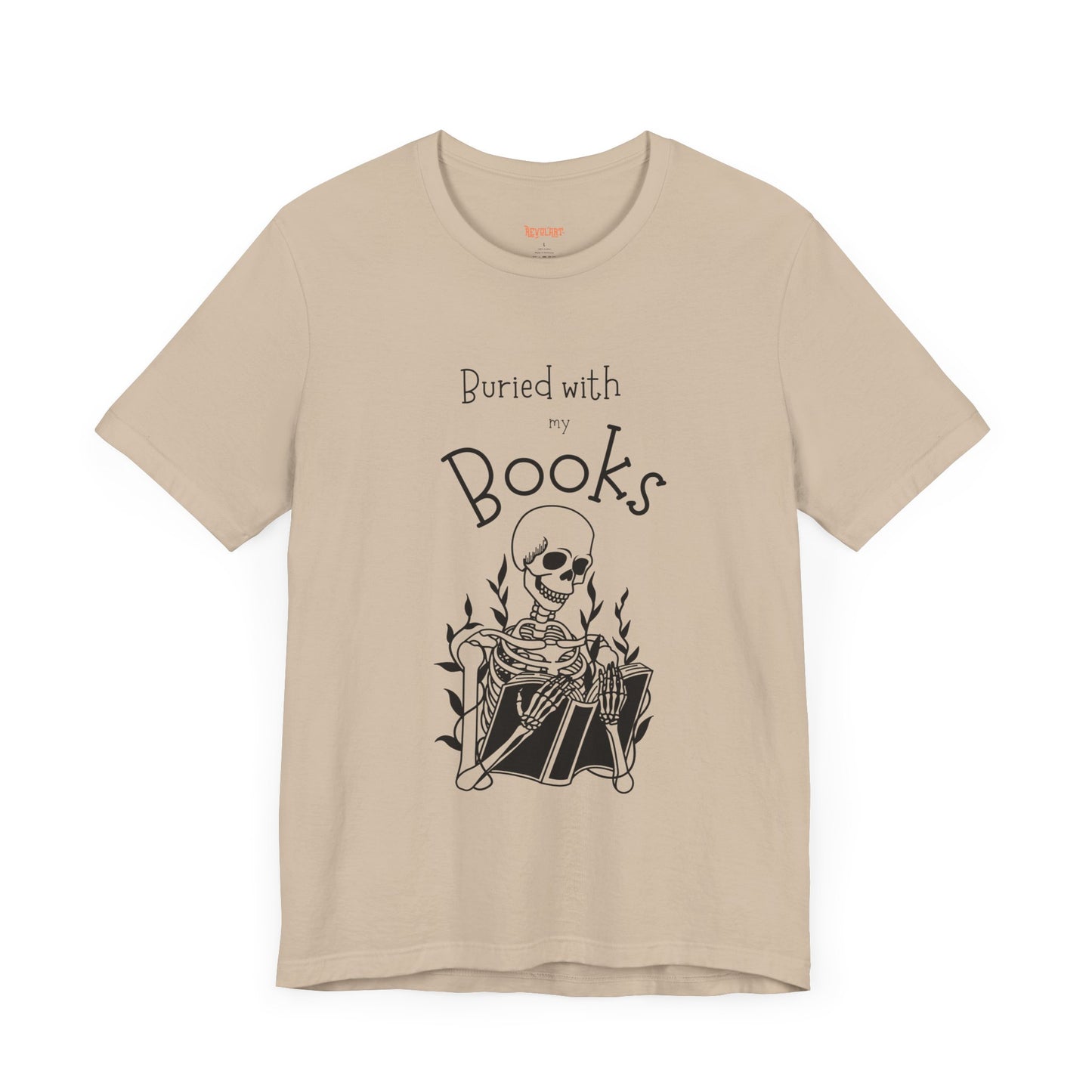 Buried with Books Unisex Jersey Short Sleeve Tee