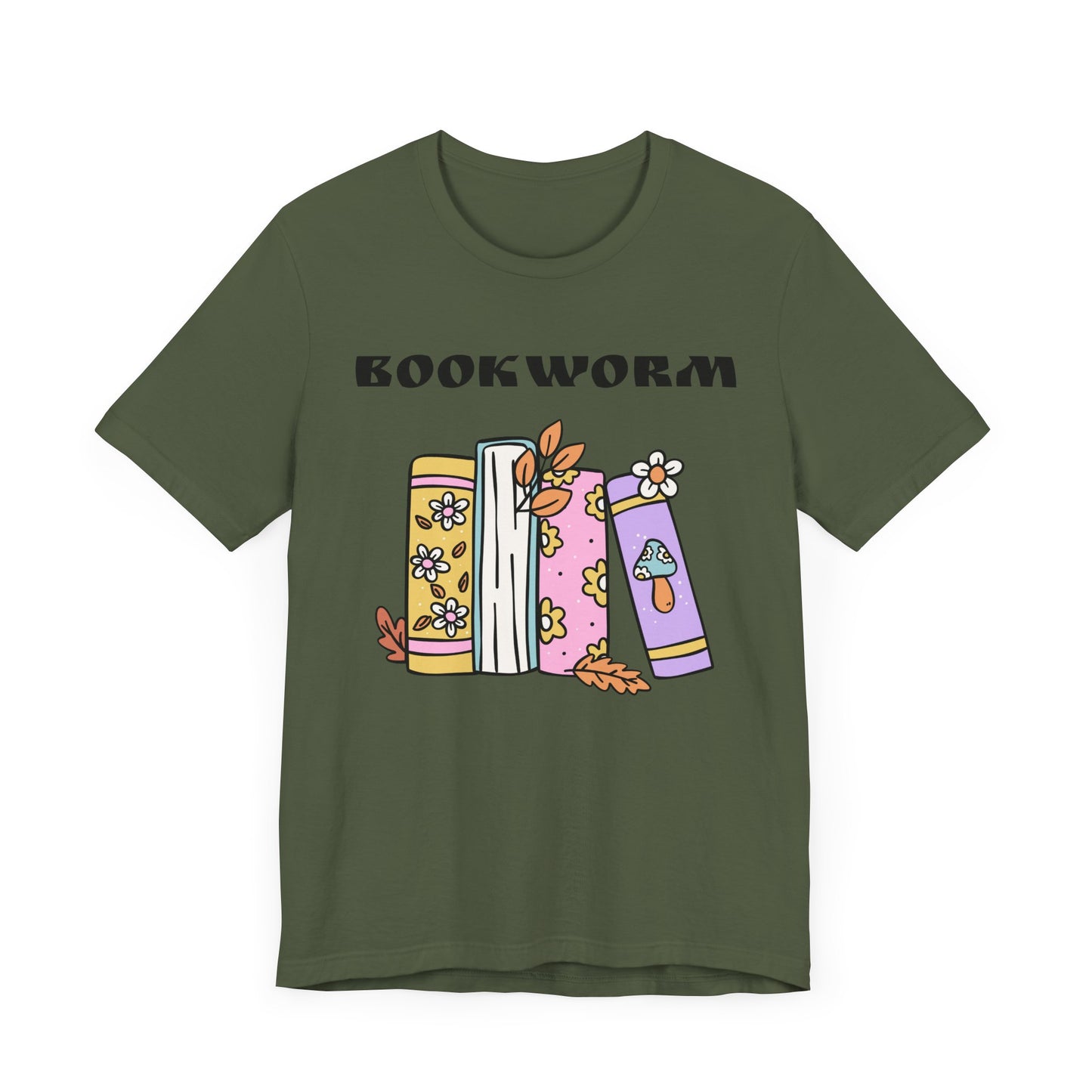 BookWorm BookStack Unisex Jersey Short Sleeve Tee