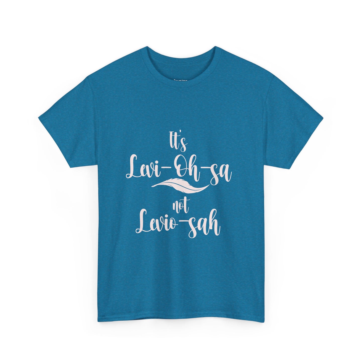 Unisex Heavy Cotton Tee - 'It's Lavi-Oh-sa Not Lario-sah'
