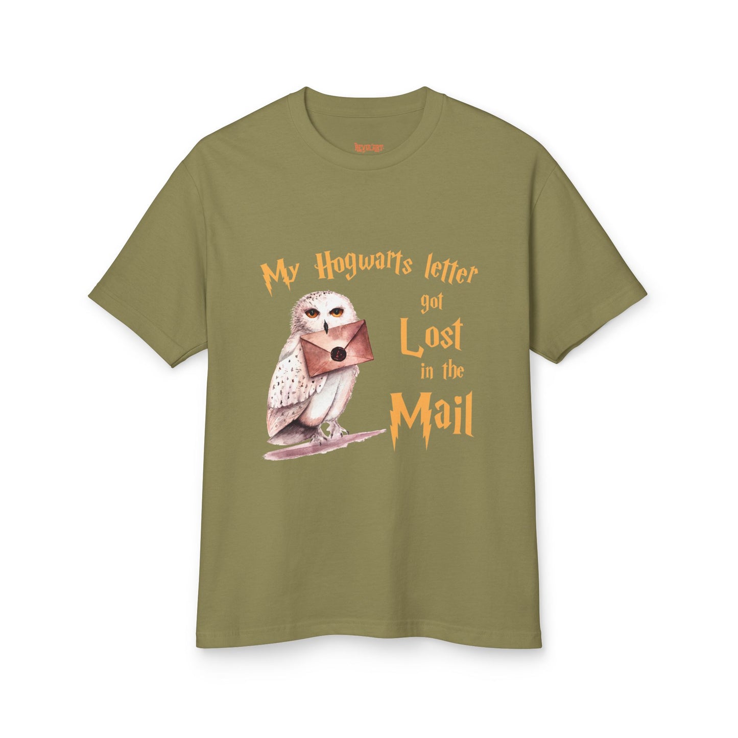 Magical Hogwarts Lost Mail Tee - Unisex Heavyweight Cotton T-Shirt