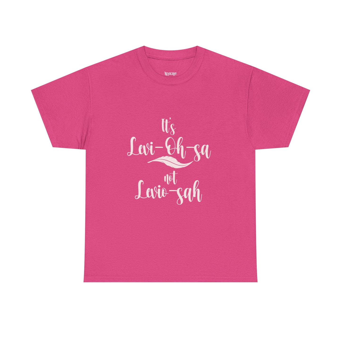 Unisex Heavy Cotton Tee - 'It's Lavi-Oh-sa Not Lario-sah'