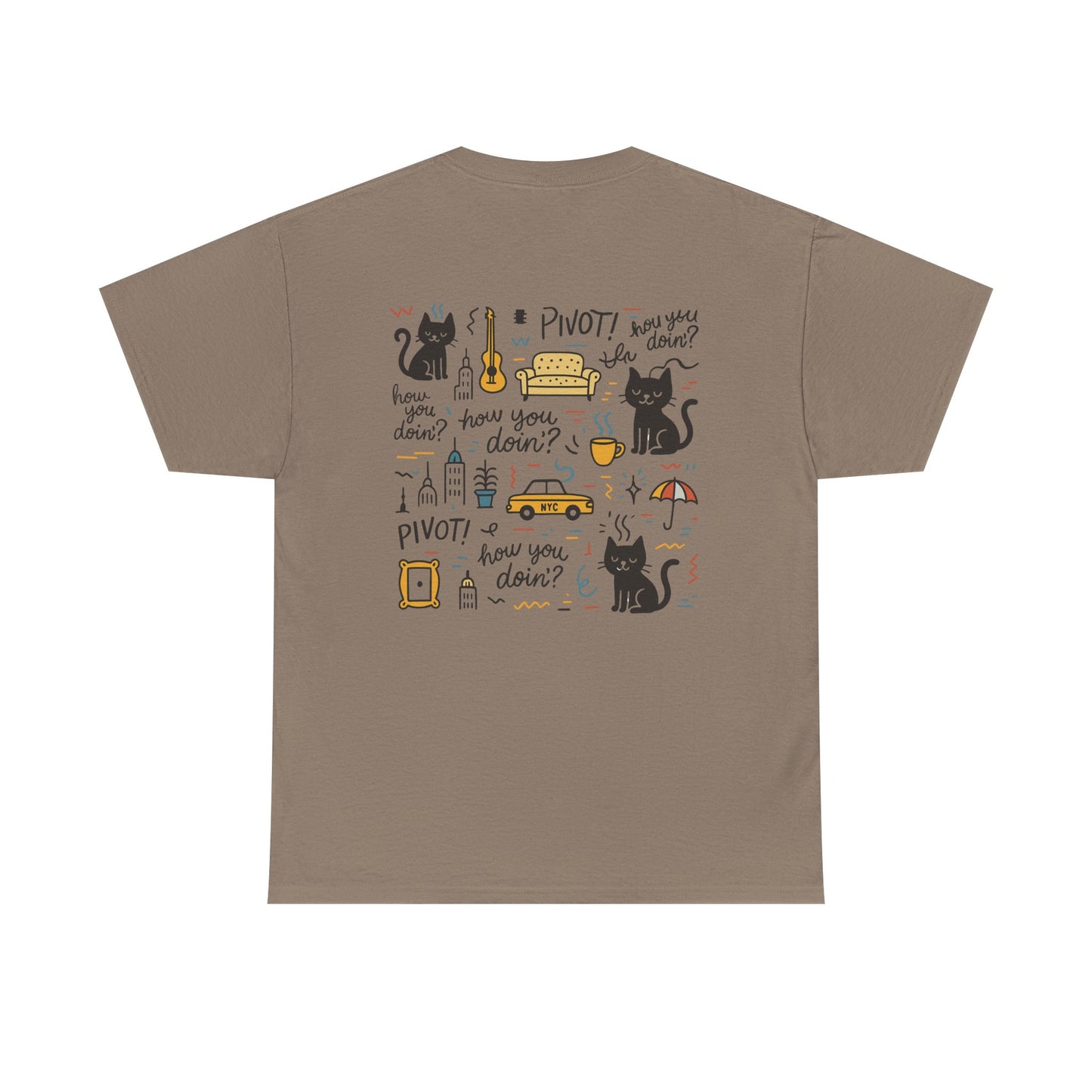 Friends Vibe Unisex Heavy Cotton Tee for Friends Lovers
