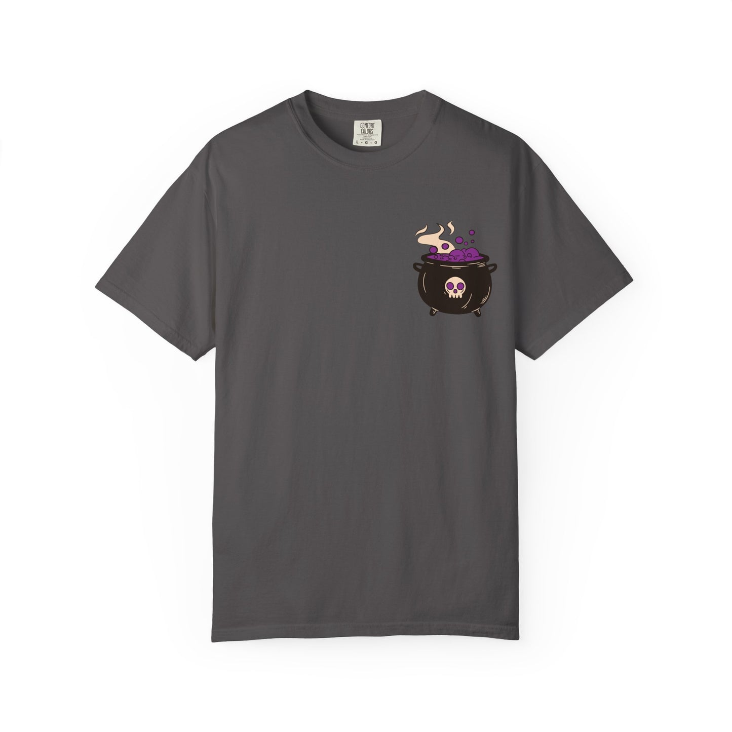 Cauldron Boil Me Halloween Unisex Garment-Dyed T-shirt