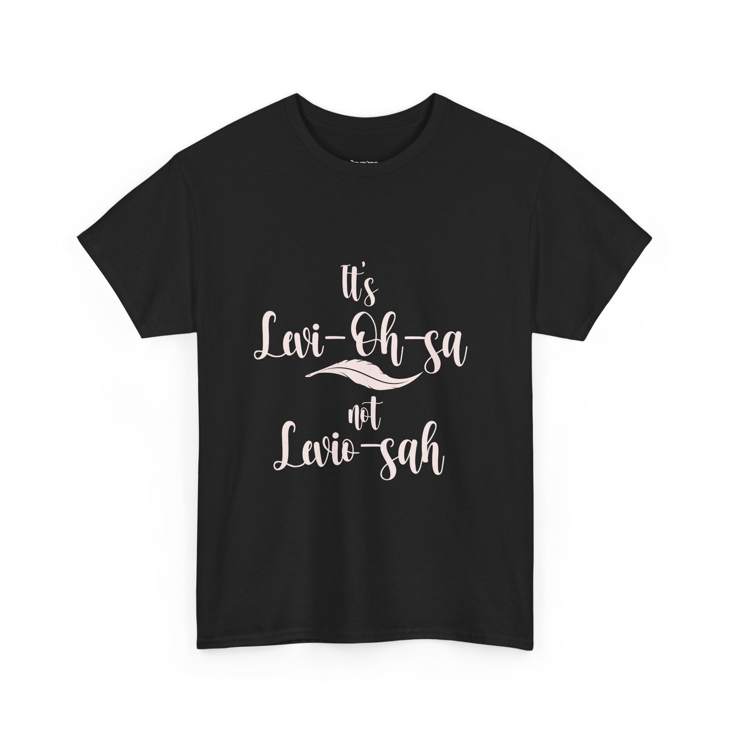 Unisex Heavy Cotton Tee - 'It's Lavi-Oh-sa Not Lario-sah'