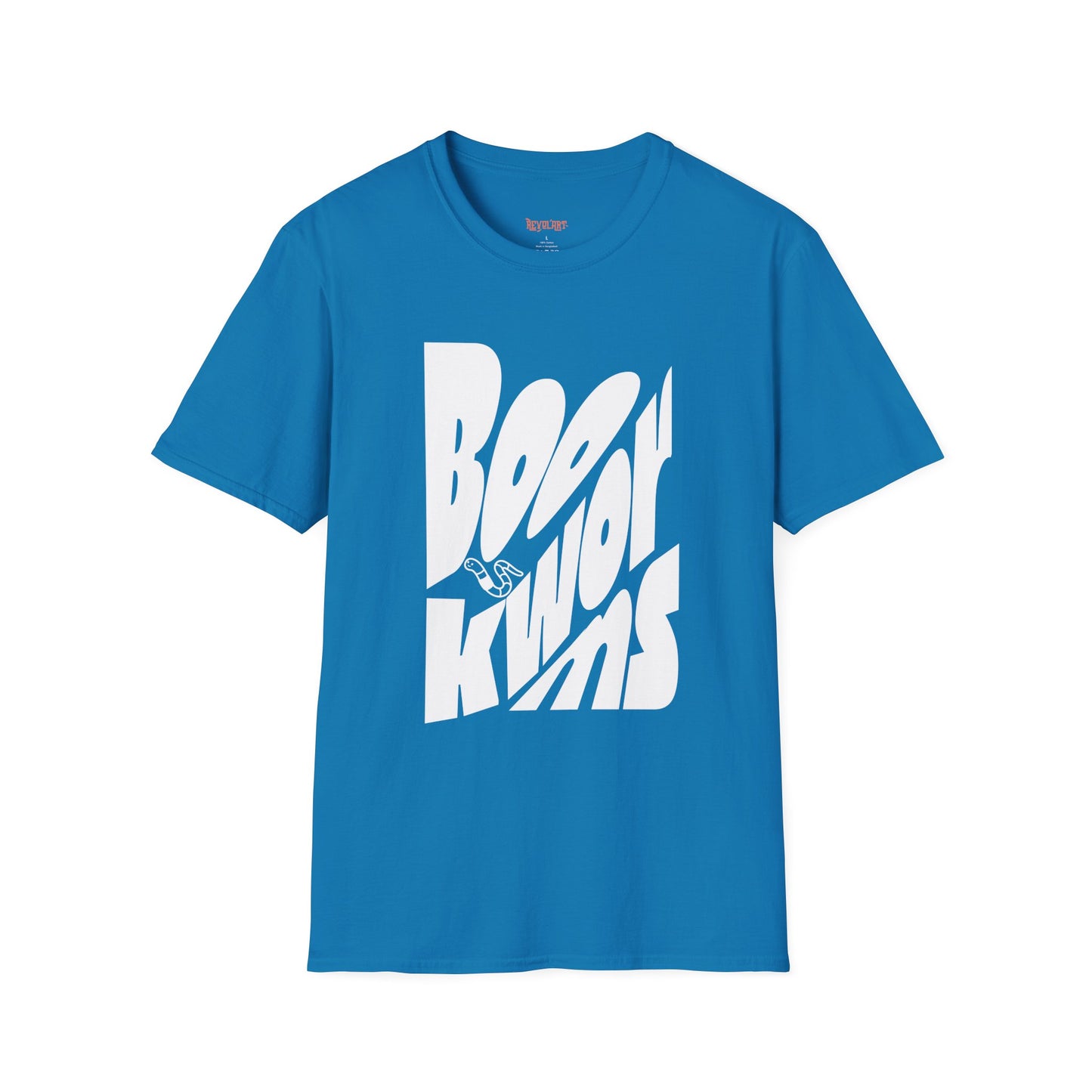 Graphic Unisex Softstyle T-Shirt - 'Bookworms' Design for Casual Comfort
