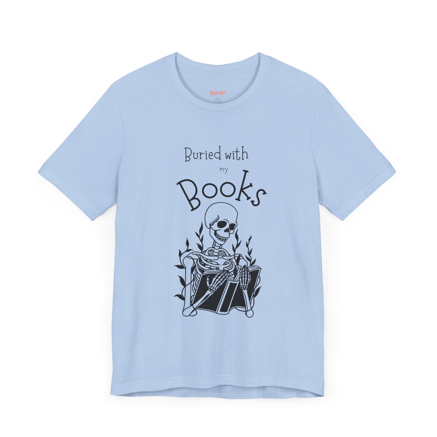 Buried with Books Unisex Jersey Short Sleeve Tee