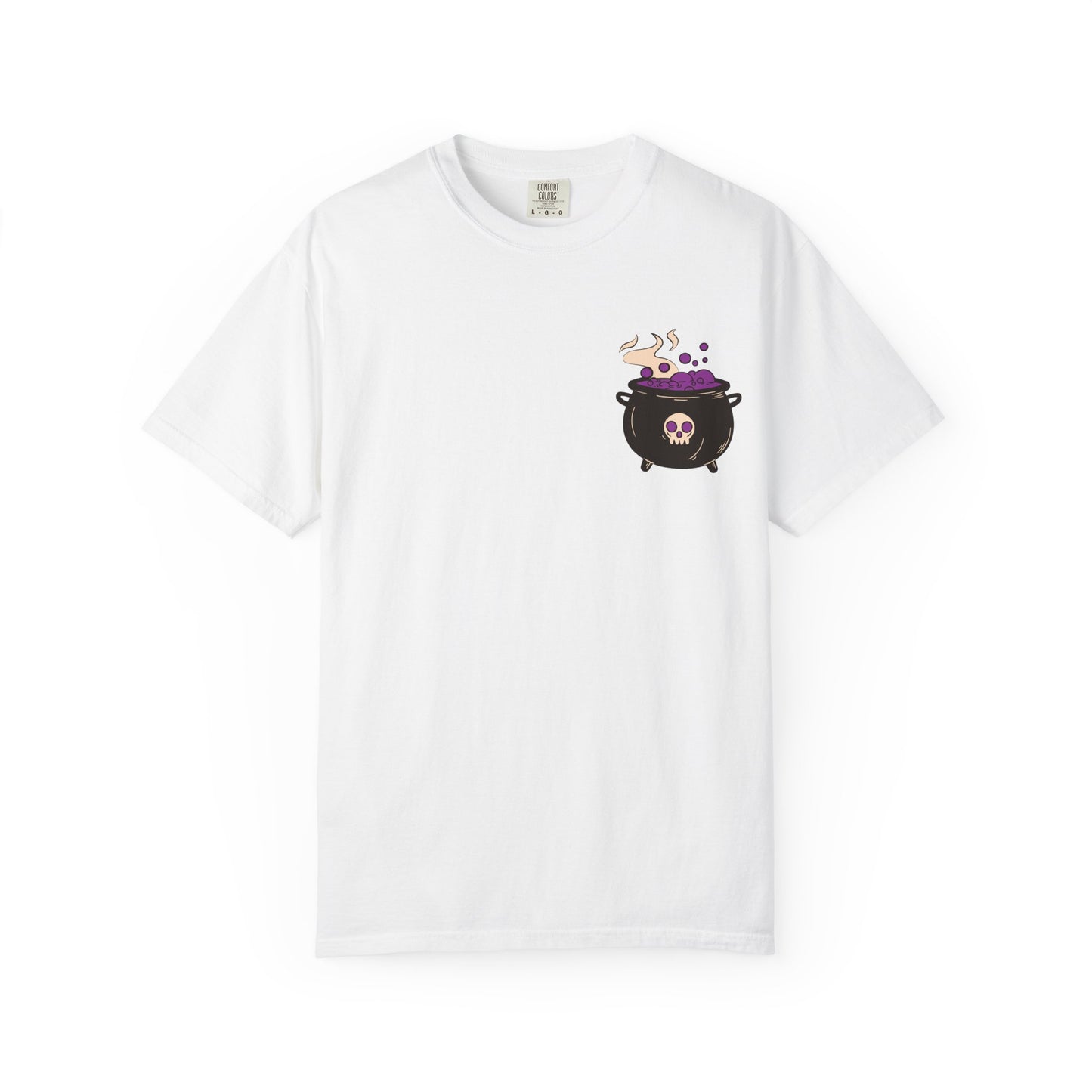 Cauldron Boil Me Halloween Unisex Garment-Dyed T-shirt