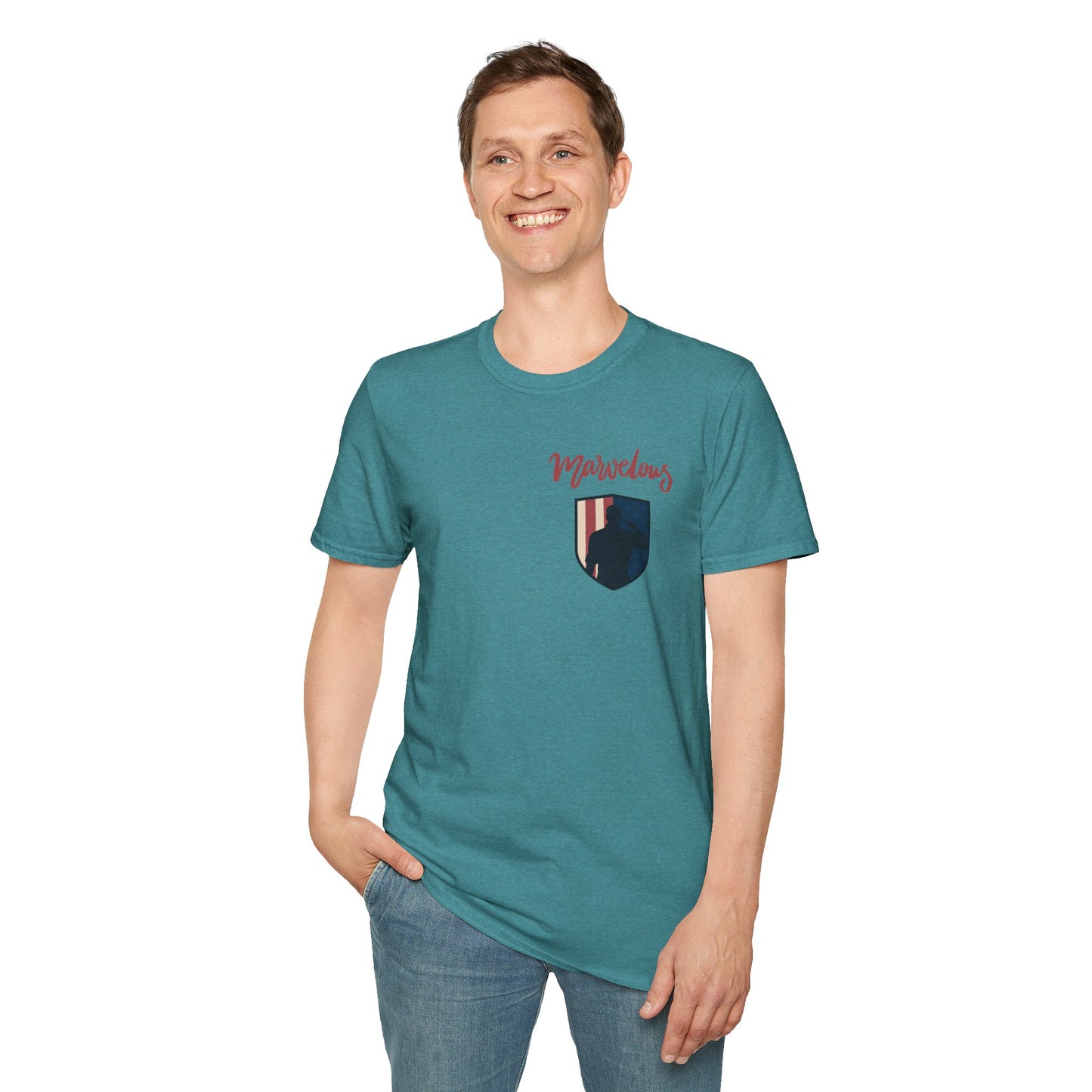 Marvelous Unisex Softstyle T-Shirt - Motivational Graphic Tee for Everyday Inspiration