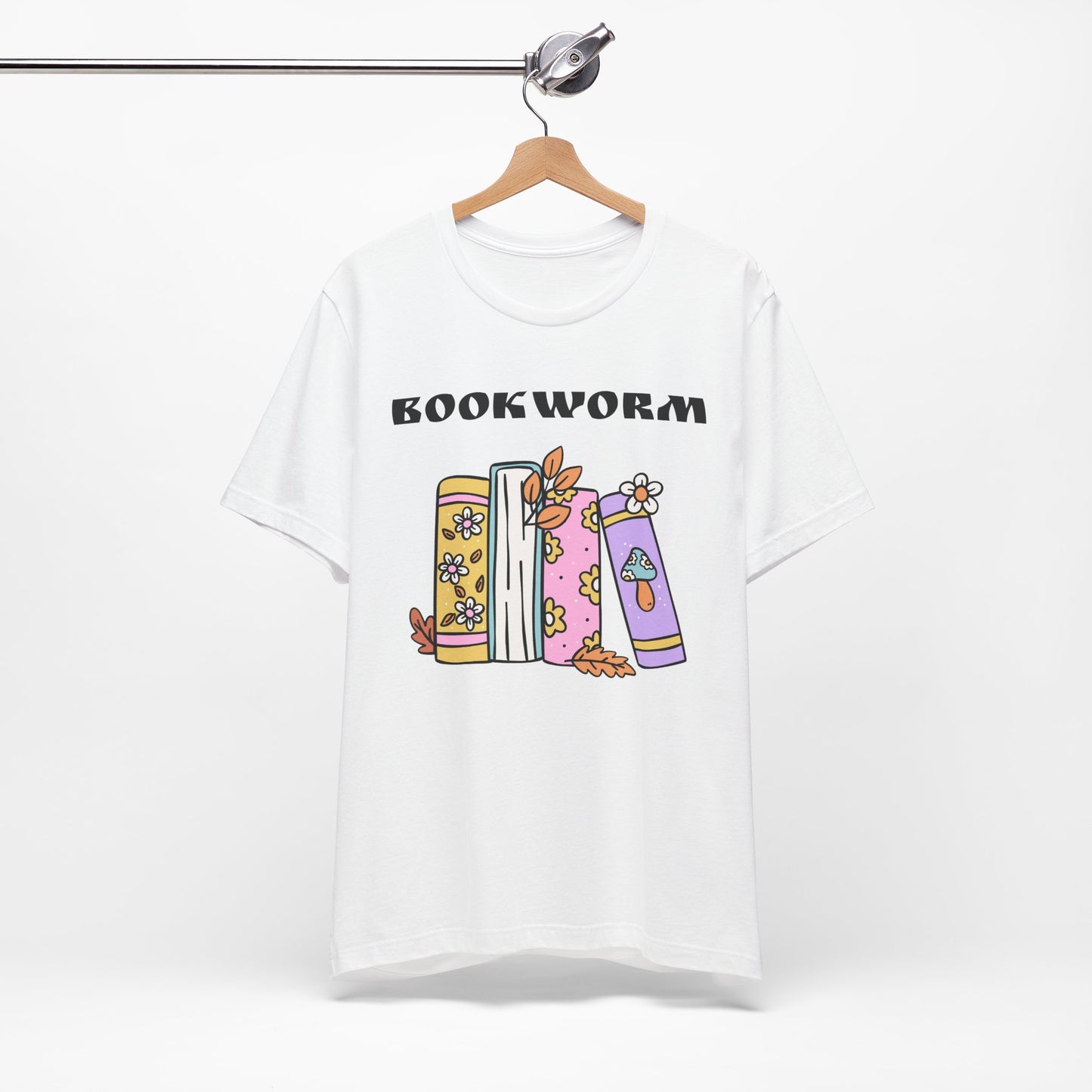 BookWorm BookStack Unisex Jersey Short Sleeve Tee