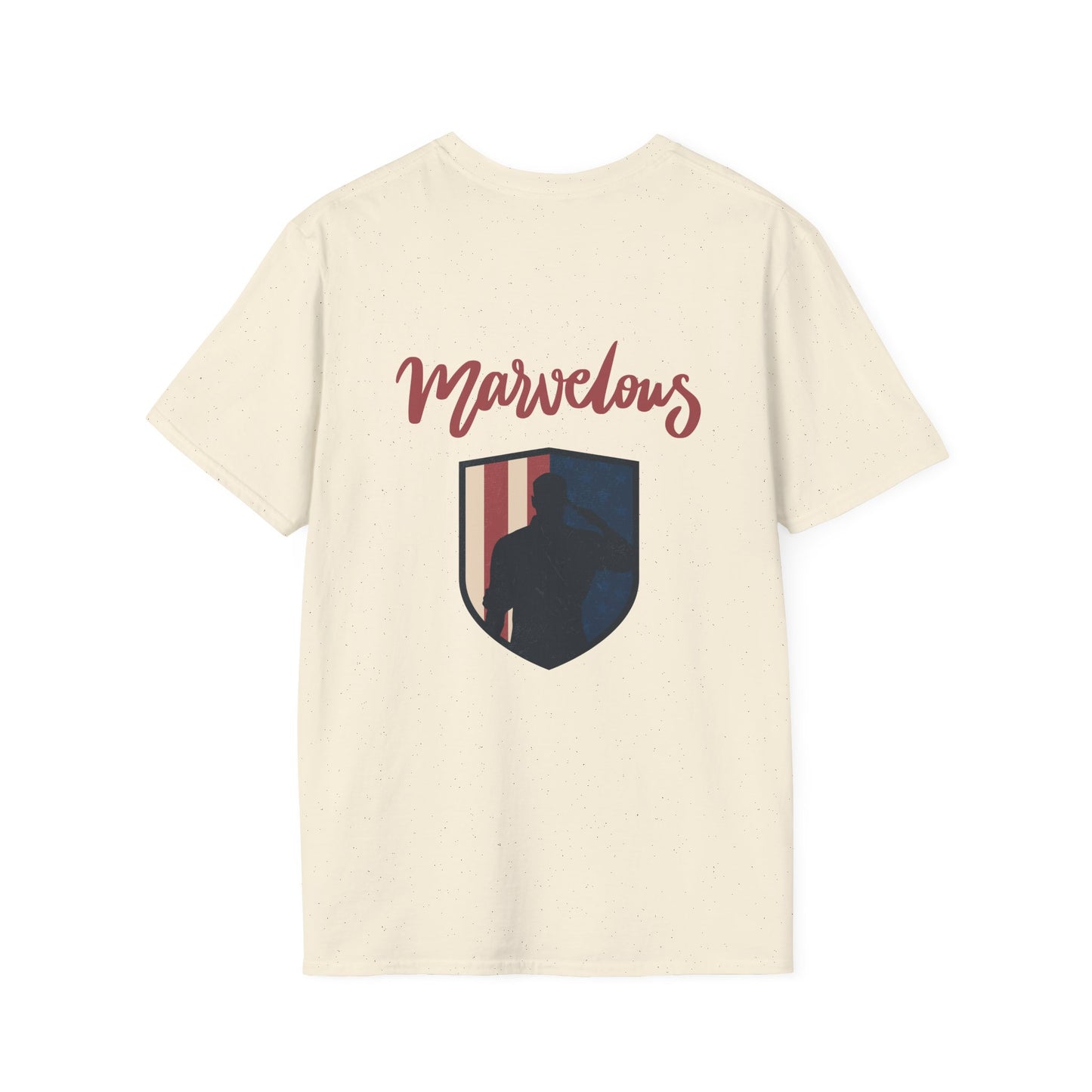 Marvelous Unisex Softstyle T-Shirt - Motivational Graphic Tee for Everyday Inspiration