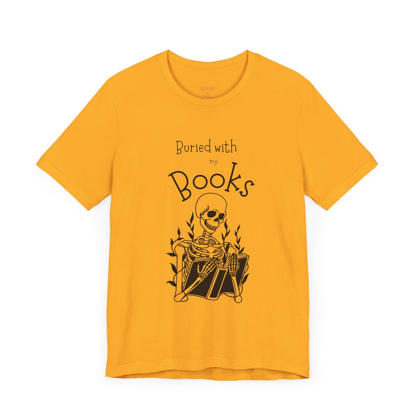 Buried with Books Unisex Jersey Short Sleeve Tee