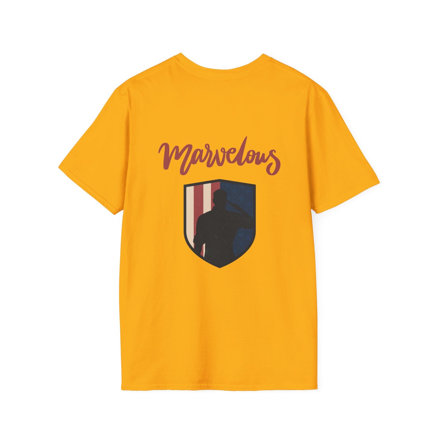 Marvelous Unisex Softstyle T-Shirt - Motivational Graphic Tee for Everyday Inspiration
