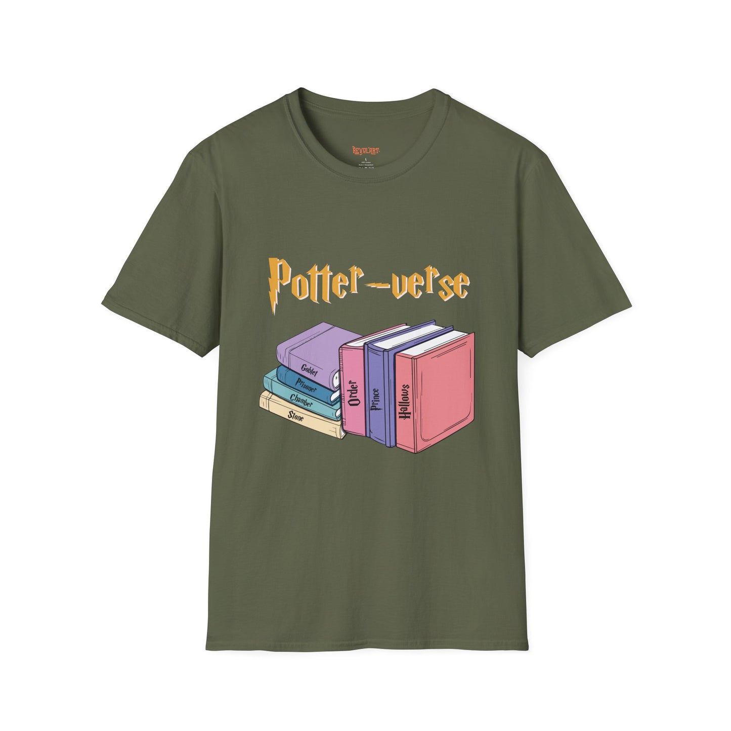 Potter-verse Unisex Softstyle T-Shirt - Perfect for Book Lovers & Fans