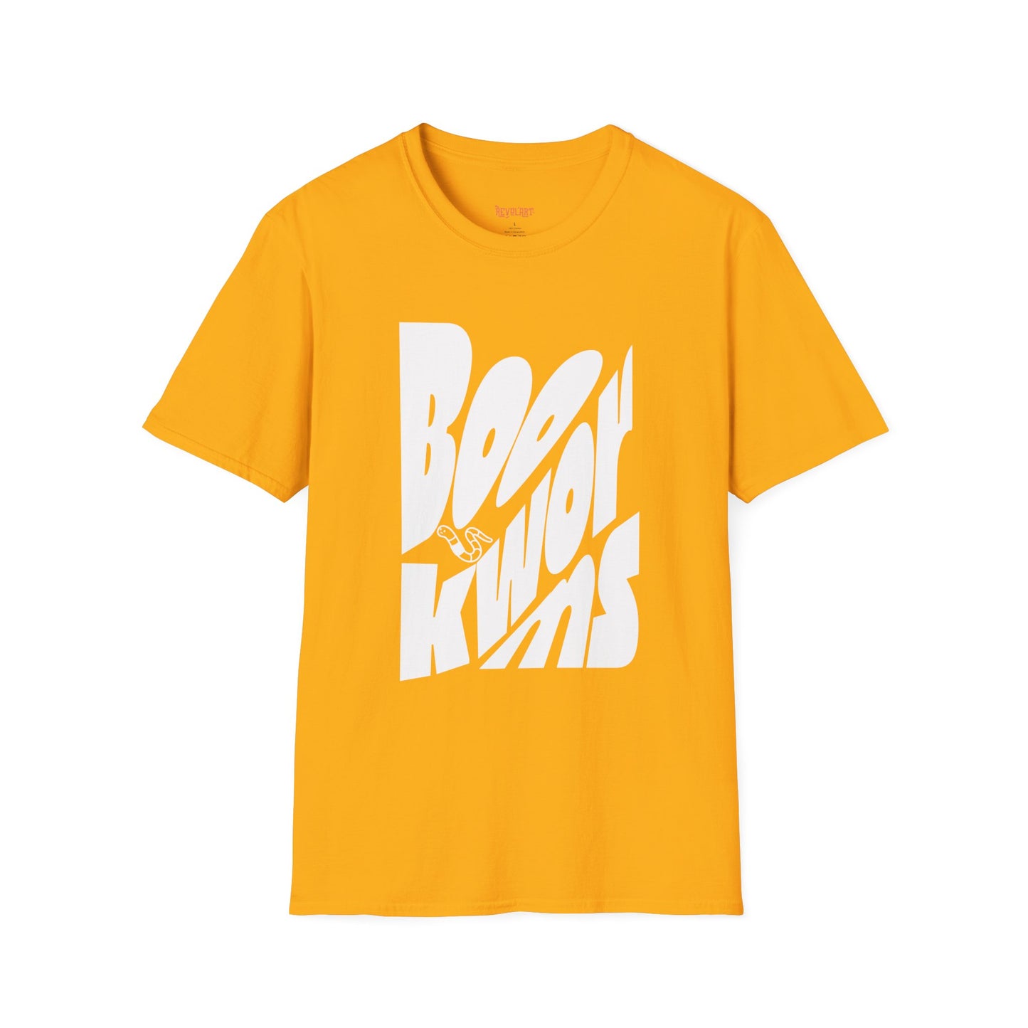 Graphic Unisex Softstyle T-Shirt - 'Bookworms' Design for Casual Comfort