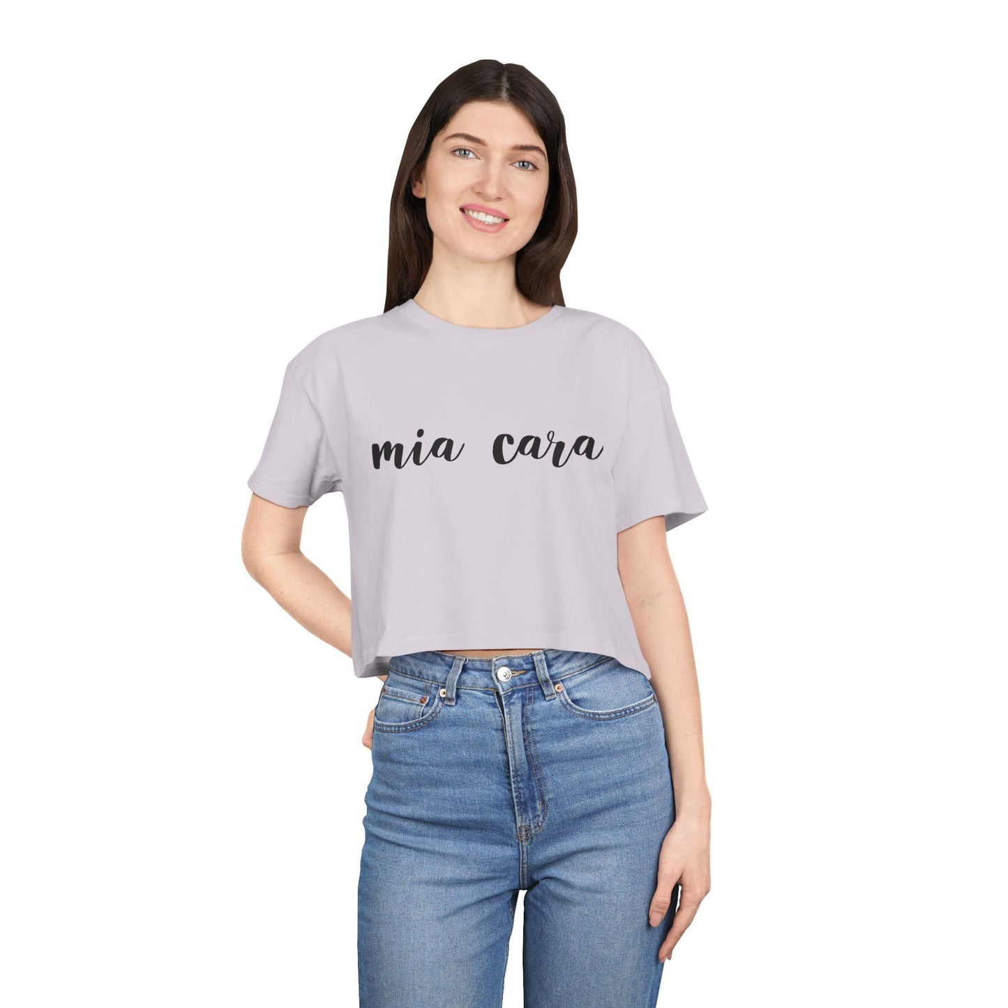 Mia Cara King of Wrath Women's Crop Tee