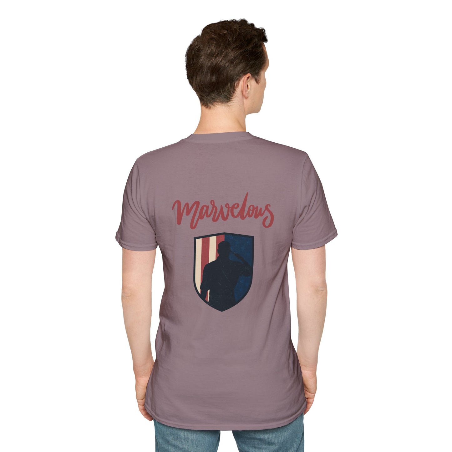 Marvelous Unisex Softstyle T-Shirt - Motivational Graphic Tee for Everyday Inspiration