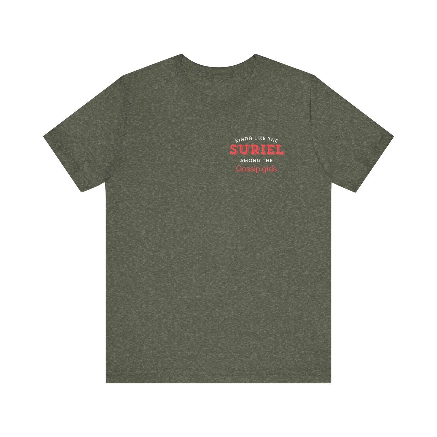 Suriel among gossip Unisex Jersey Short Sleeve Tee