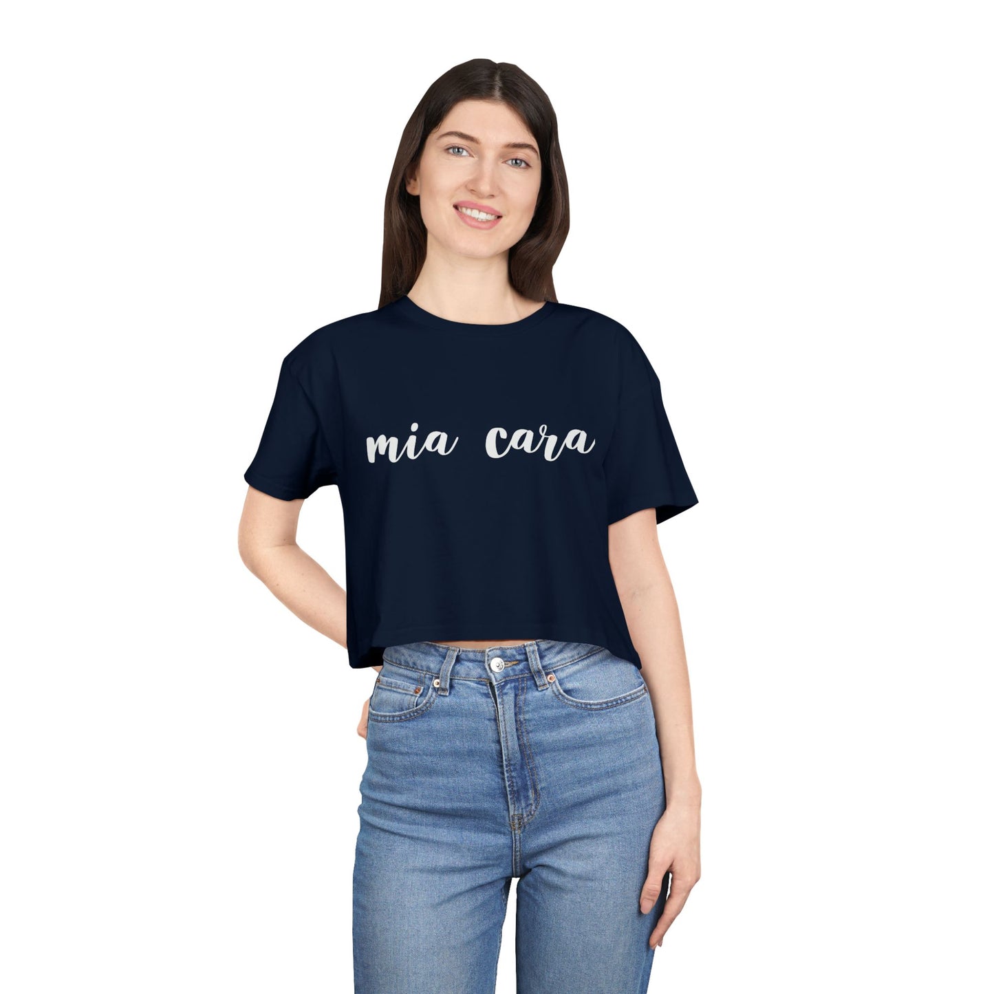 Mia Cara King of Wrath Women's Crop Tee